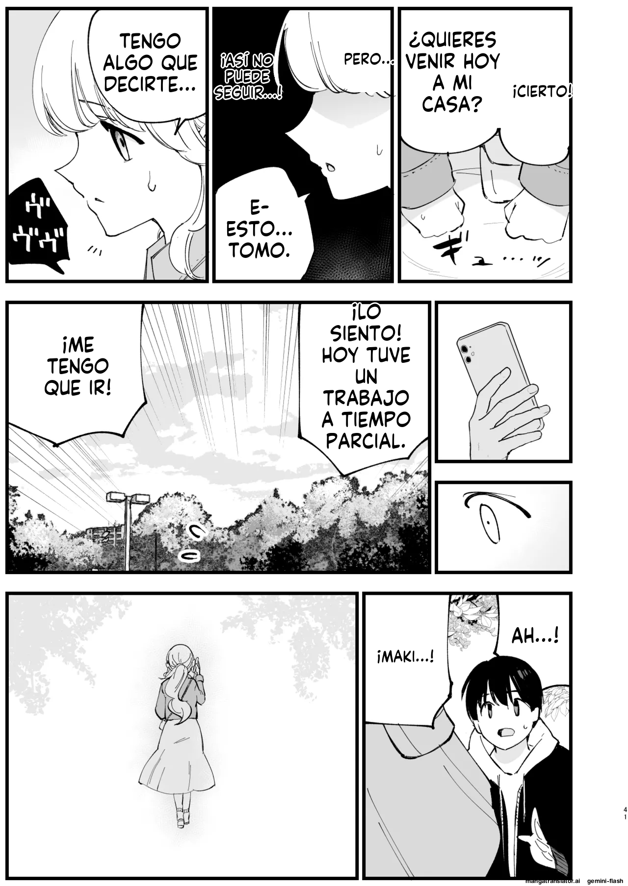 Boku no Kanojo wa Cafe Tenin 2 (Spanish) MTL numero di immagine  40