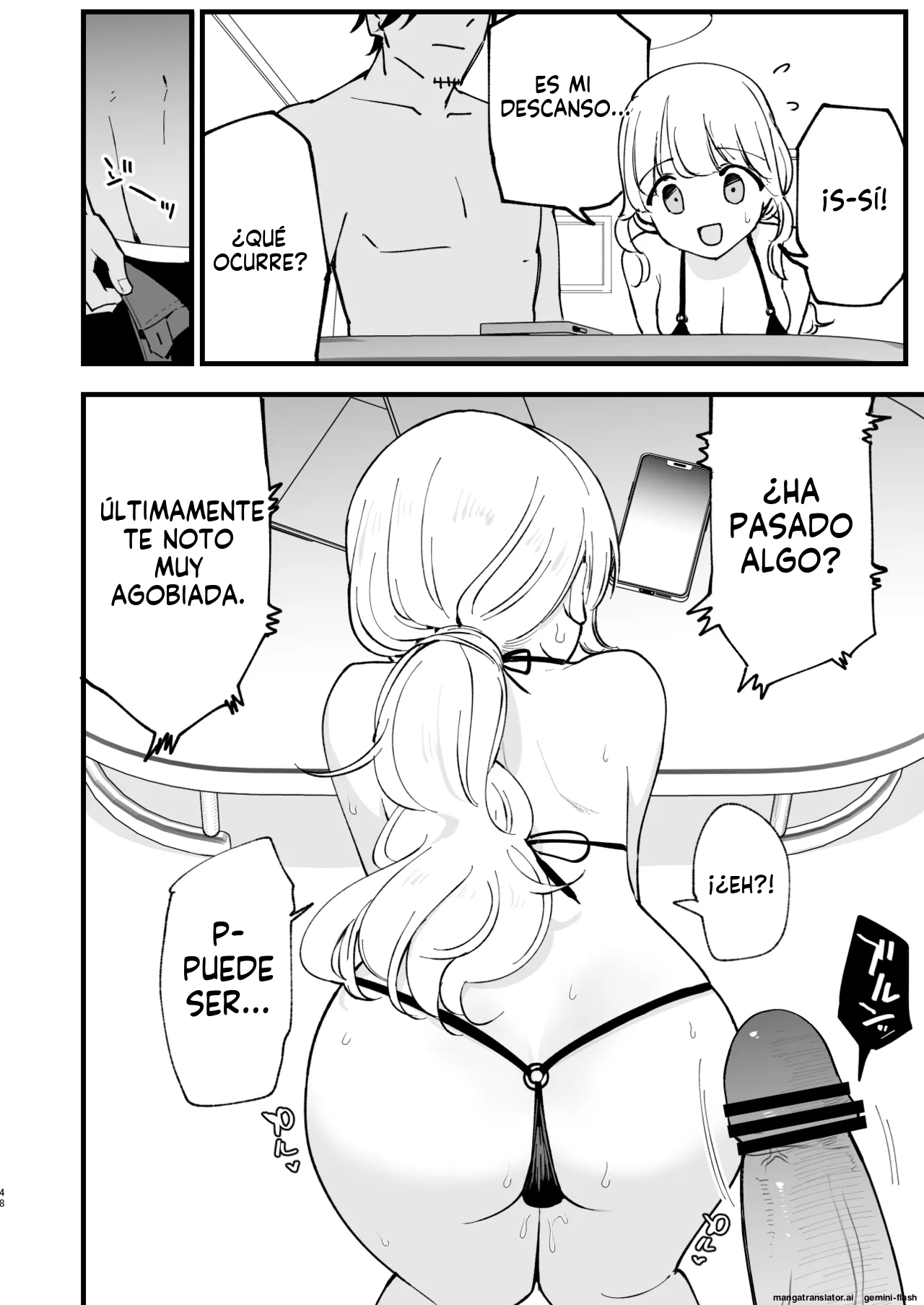 Boku no Kanojo wa Cafe Tenin 2 (Spanish) MTL numero di immagine  47