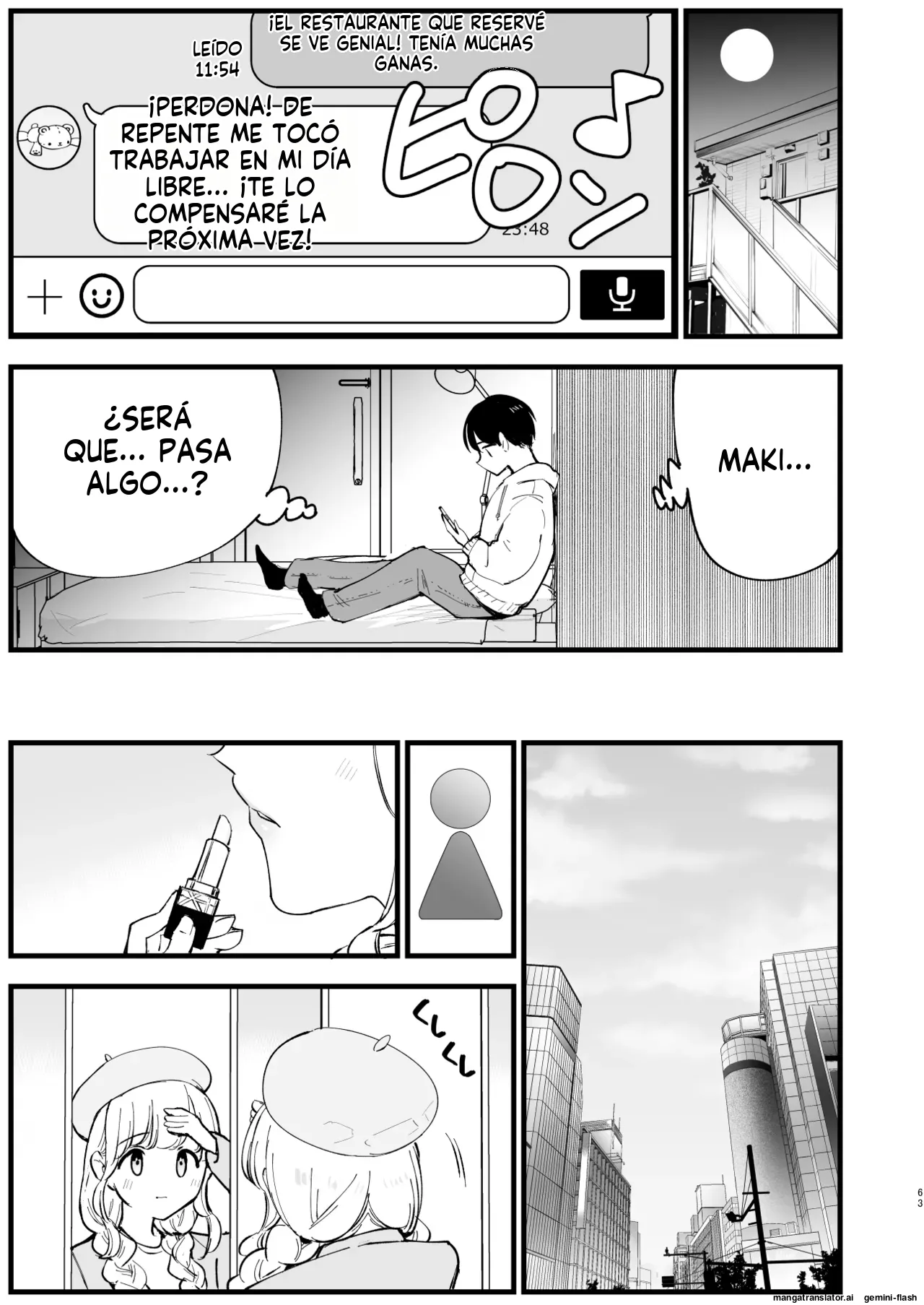 Boku no Kanojo wa Cafe Tenin 2 (Spanish) MTL numero di immagine  62