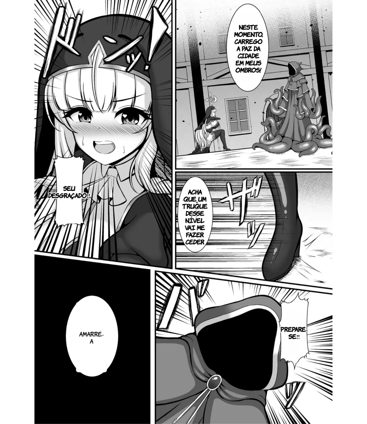 [Natsuhara Aru] Taima Sister Furishia Hakudaku ni Somarishi Junketsu no Hana (2D Comic Magazine Akuochi Shokushufuku Vol.1) (TR-285) [PORTUGUESE-BR) numero di immagine  5