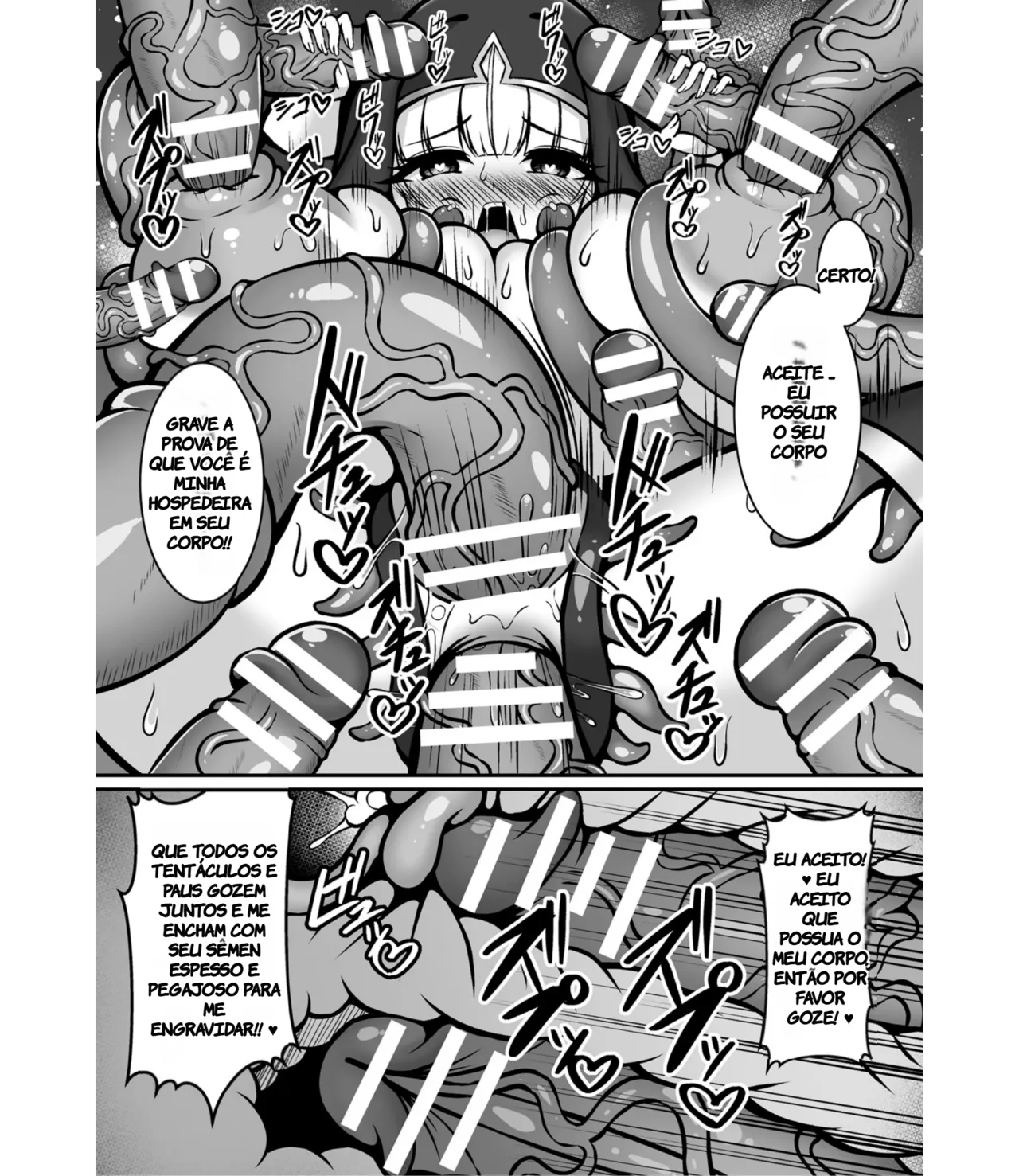 [Natsuhara Aru] Taima Sister Furishia Hakudaku ni Somarishi Junketsu no Hana (2D Comic Magazine Akuochi Shokushufuku Vol.1) (TR-285) [PORTUGUESE-BR) numero di immagine  25