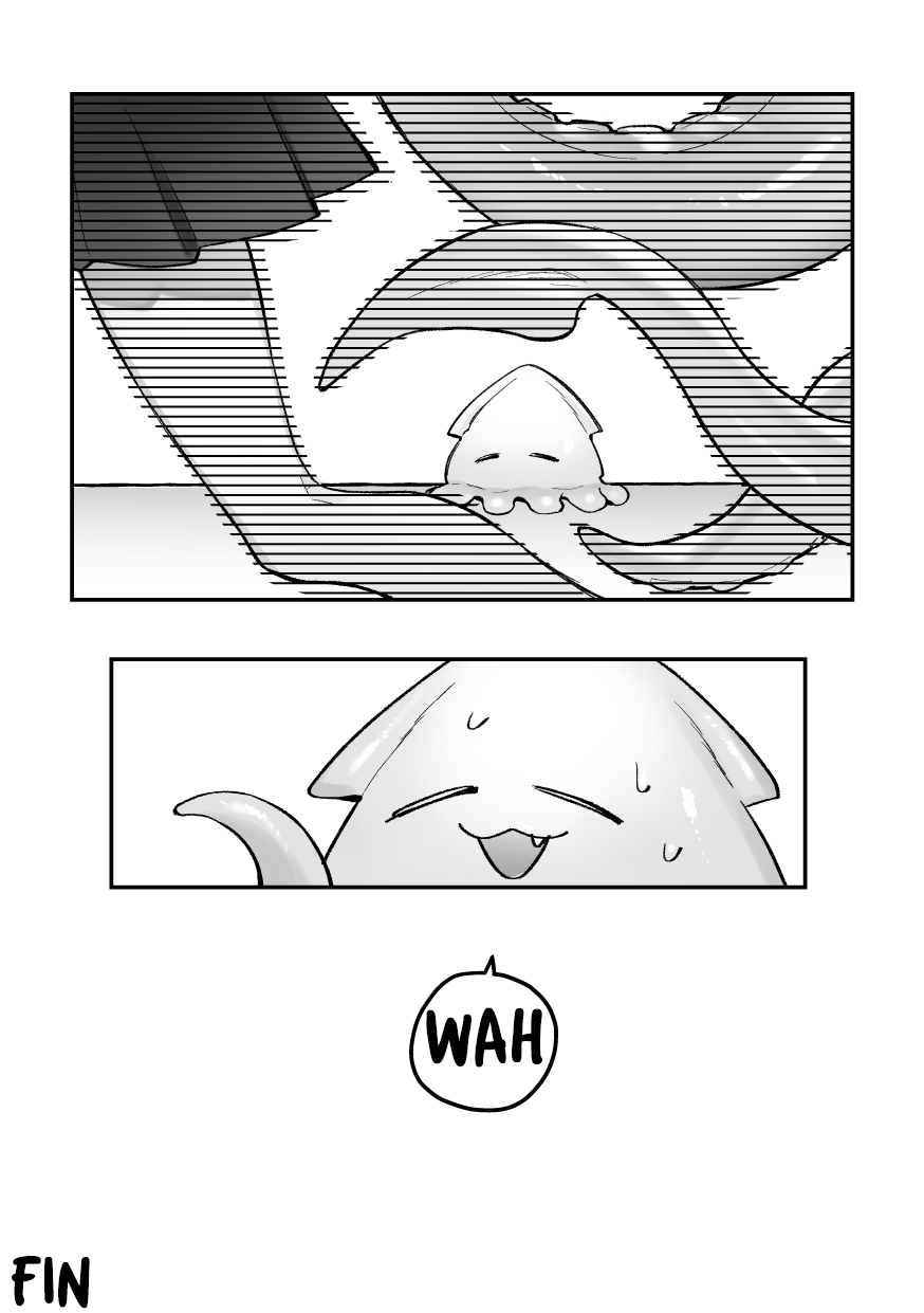 [Gyoza Baby (Waraiwari Gyoza)] Shokushu Shokushu!! Ina no Boinboin ga Abareta~ (Gawr Gura, Ninomae Inanis, Watson Amelia) [Spanish] [Erwin Pry] Bildnummer 19