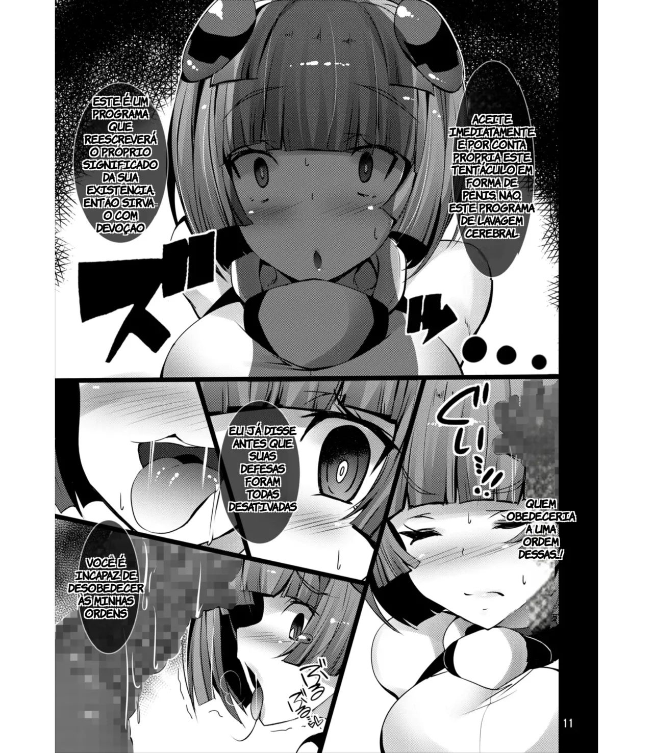 [Tori no Oishii Tokoro (Torisan)] INUNO EROIHON Vol. 02 ~Kairaku x Bouryoku ni Yugamerareru Tsukurareta Seigi no Kokoro~ (TR-284) [PORTUGUESE-BR] 图片编号 10