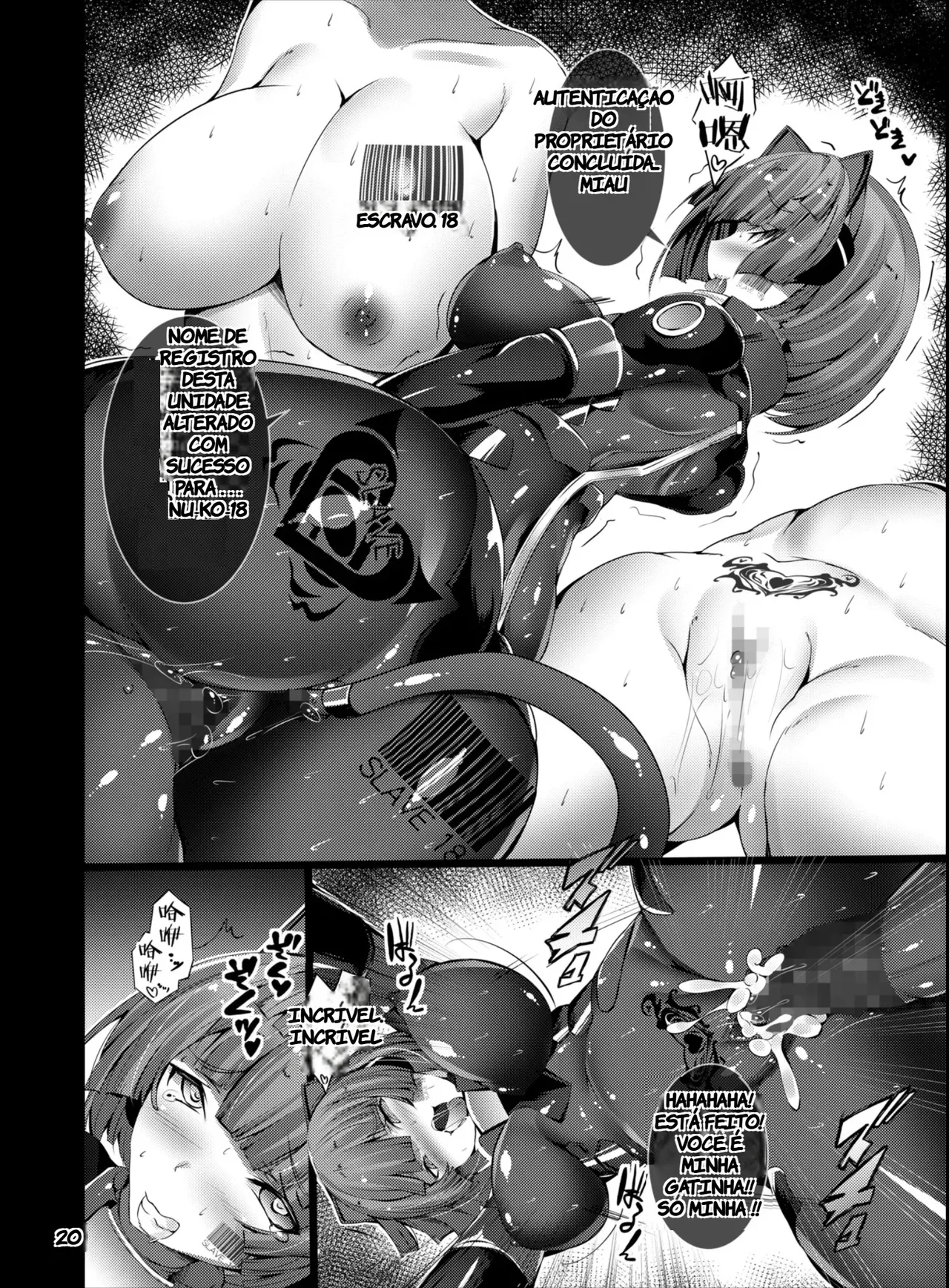 [Tori no Oishii Tokoro (Torisan)] INUNO EROIHON Vol. 02 ~Kairaku x Bouryoku ni Yugamerareru Tsukurareta Seigi no Kokoro~ (TR-284) [PORTUGUESE-BR] 图片编号 19