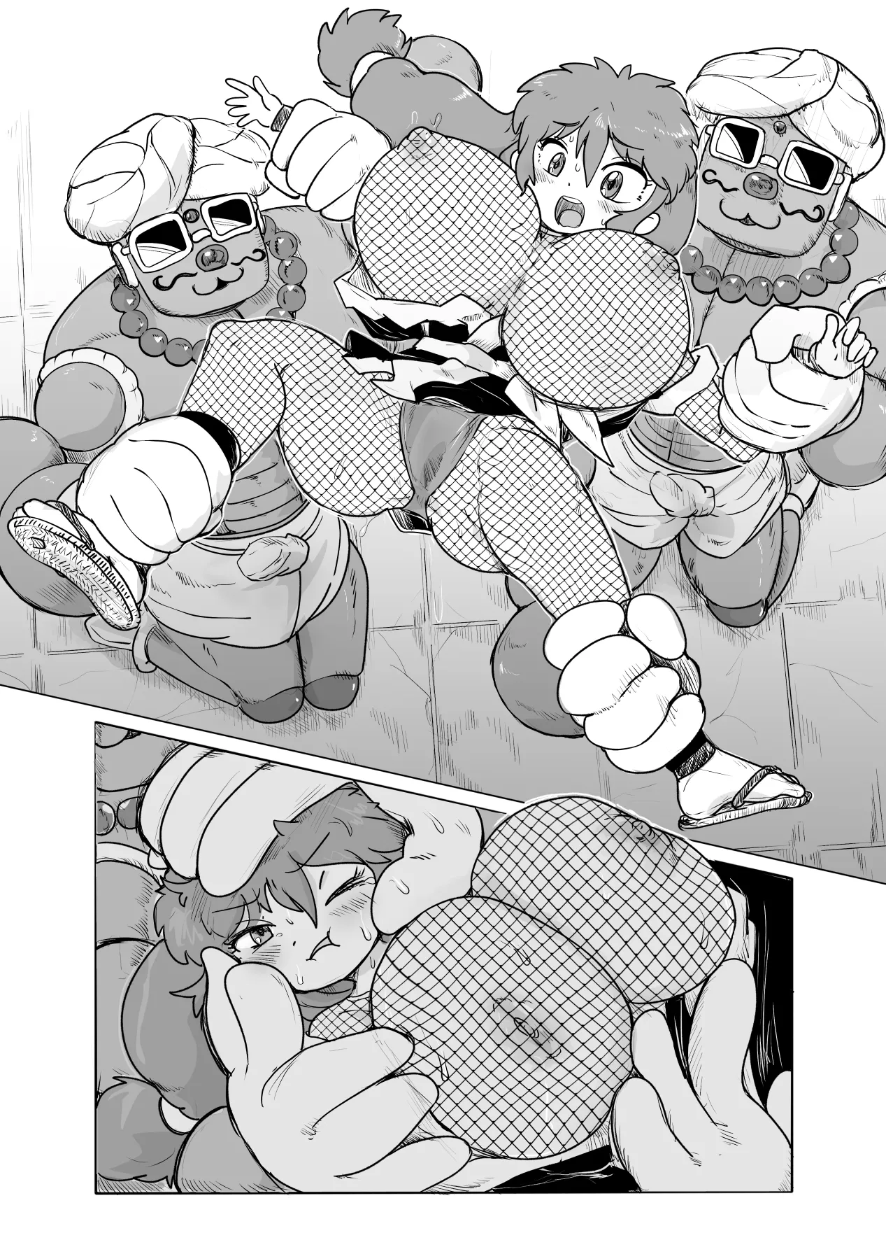 [Goma] Ball-ka Sareta Yae-chan ga Moteasobareru Manga (Ganbare Goemon) image number 7