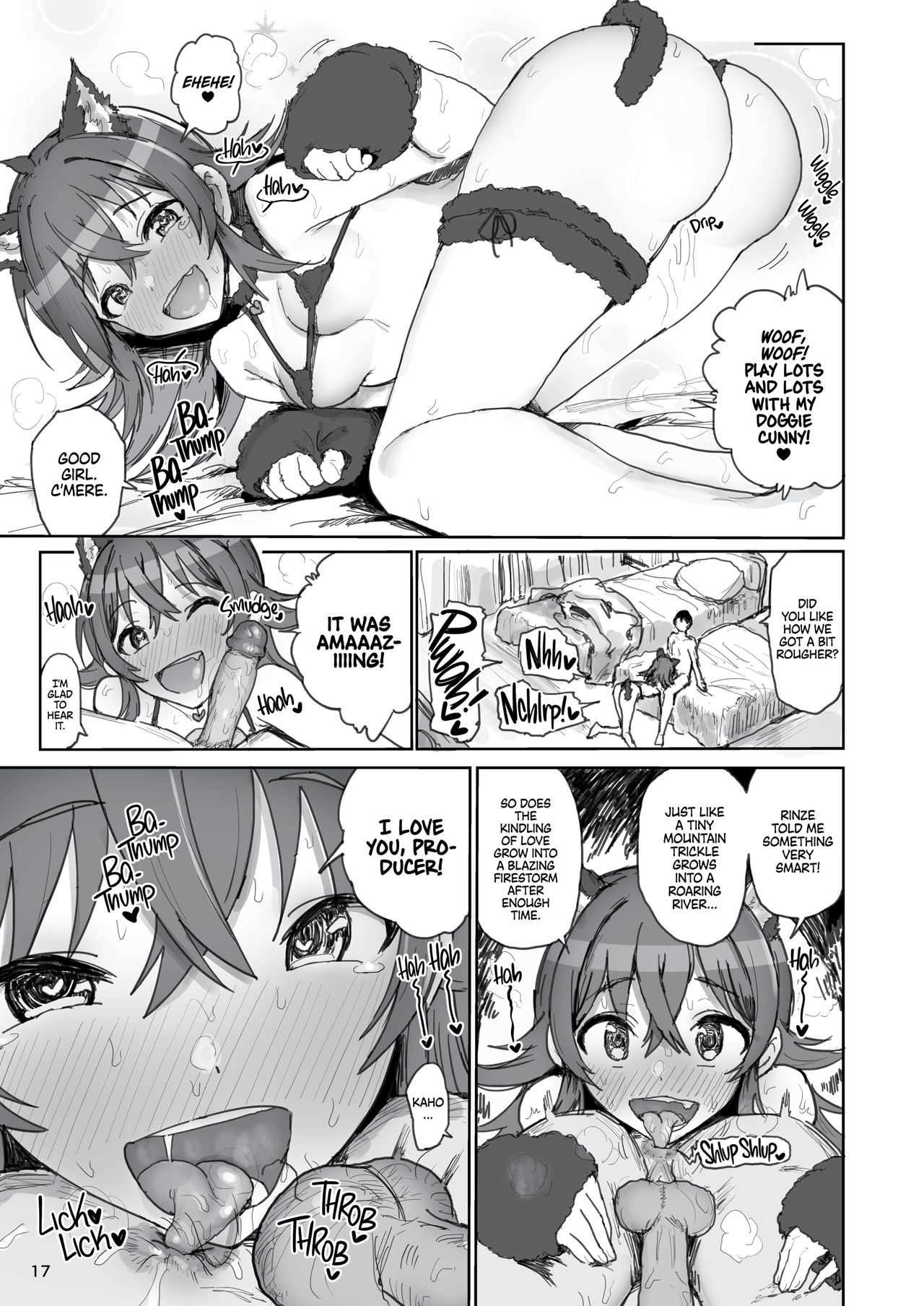 [Gamenhaji (Noji)] Komiya Kaho VS Producer Super Namahame Koubi Daikessen | Komiya Kaho vs Producer Competitive Sex Marathon! (THE iDOLM@STER: Shiny Colors) [English] {Summer Salt} [Decensored] [Digital] 画像番号 16