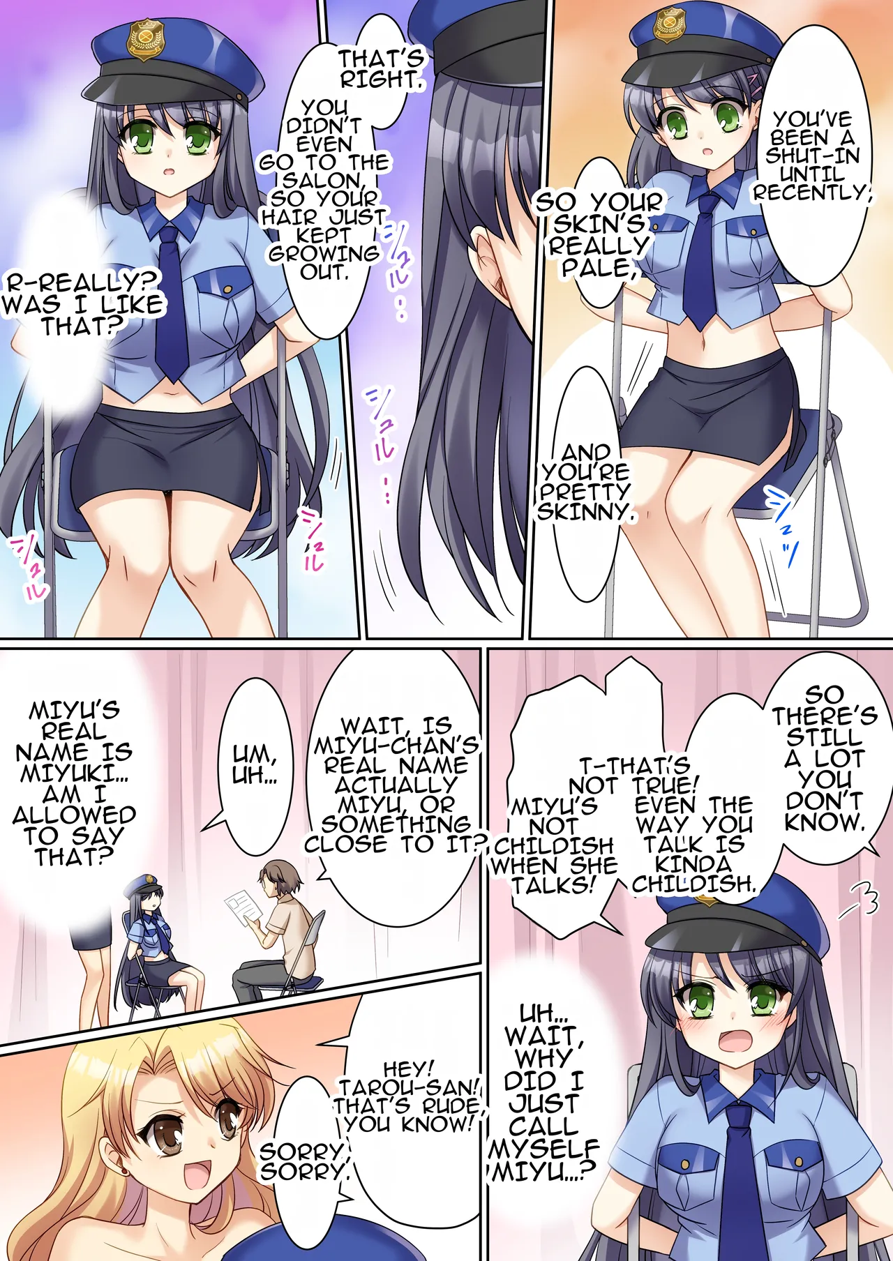 [TSF no F (Kagura Kurumi)] TS Genzitsu Kaihen ~ Shinzin Kosupure Fuuzoku Jou ♀ ni Ochiru Keisatsukan ♂ ~ | TS Reality Alteration ~Police Officer ♂ Becomes New Cosplayer Prostitute ♀~ image number 14