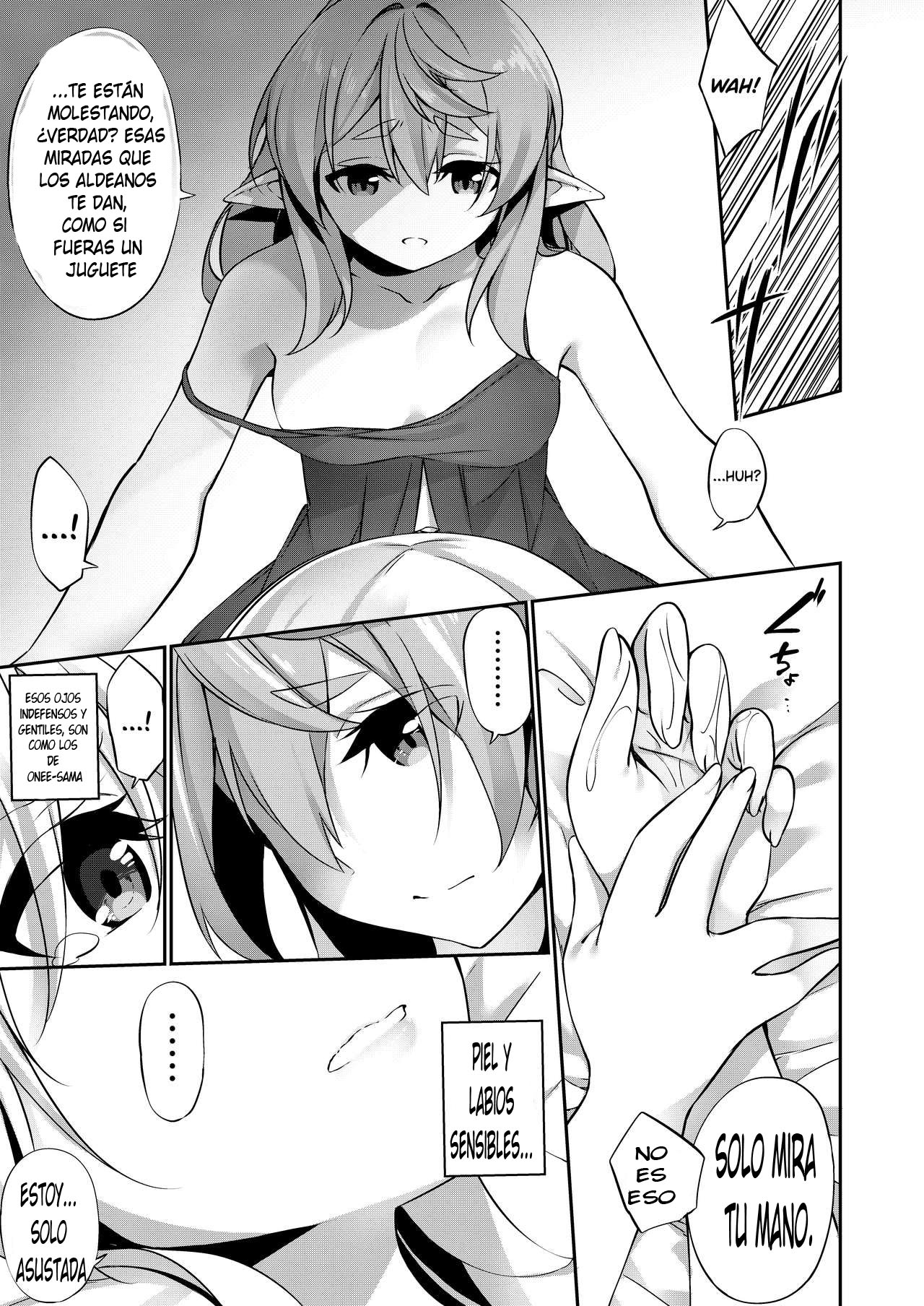 [Slime no Kanmuri (Kanmuri)] Batsu to Shite Ochite Yuku -Gaiden- [Spanish] [GenderBender Scans] 이미지 번호 4