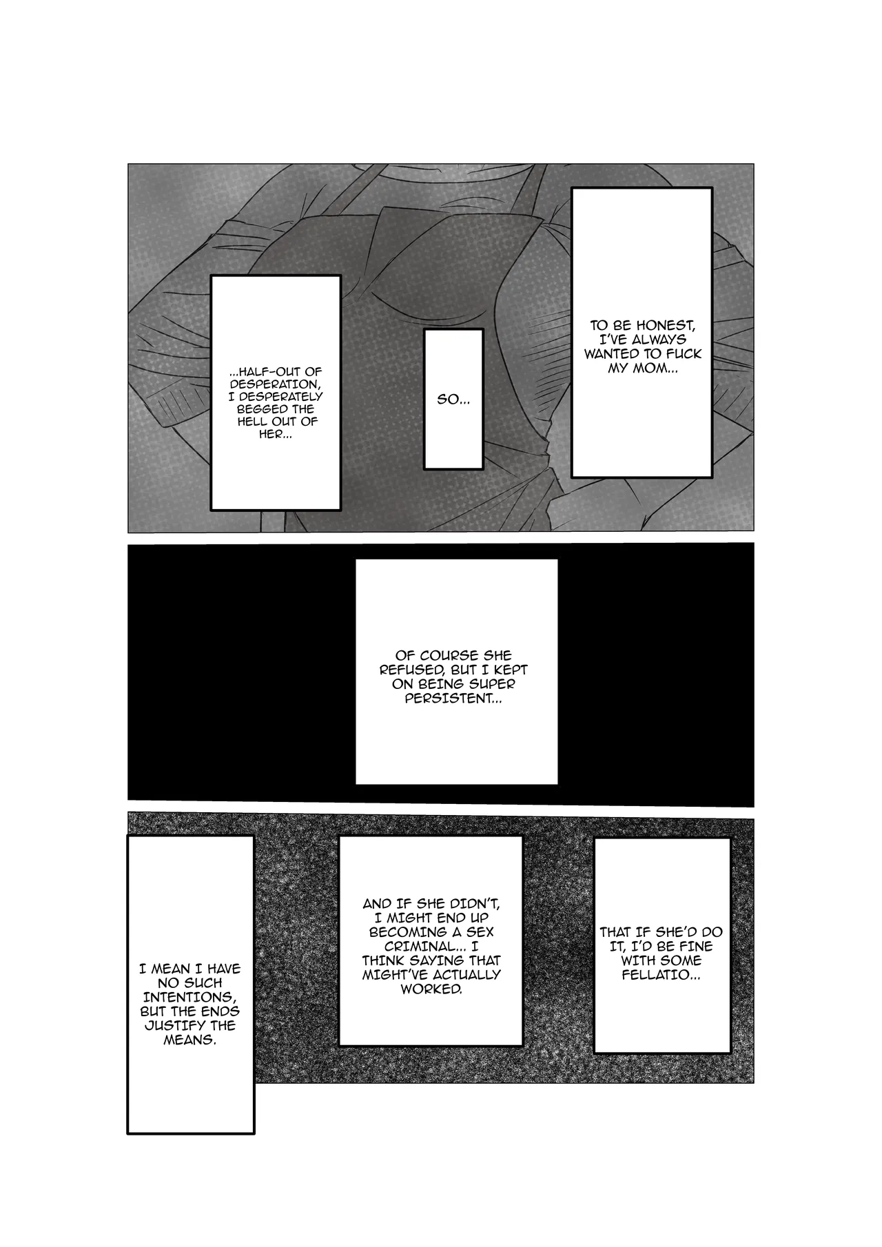 [Sa no Kusu] Gamigami Kaa-san wo Hatsujou Sasete Mitara | What Happened After I Tried Getting My Nagging Mother Horny [English] {Doujins.com} numero di immagine  3