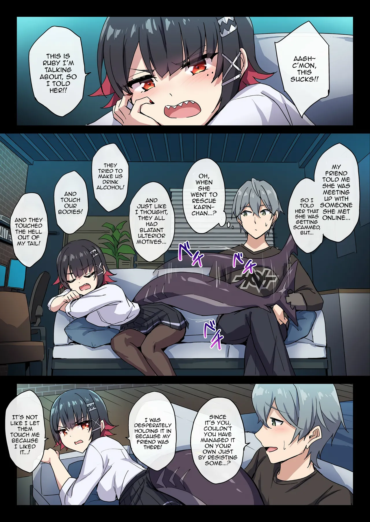 [54BURGER (Marugoshi)] SHARKBED (Zenless Zone Zero) [English] {Doujins.com} [Digital] 11eme image