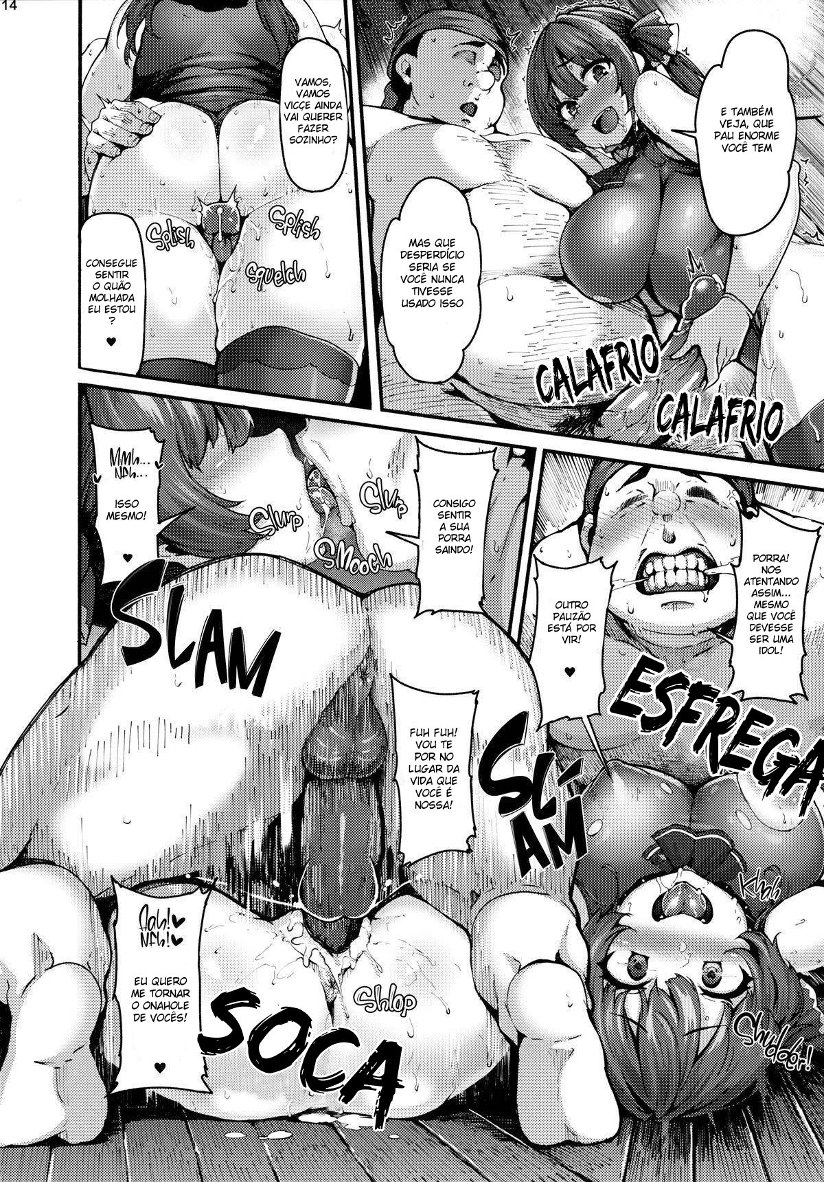 (Akihabara Chou Doujinsai) [LAMINARIA (Shiokonbu)] Kimi-tachii Senchou to Off-pako Shitain desu kaa | Meninos! Vocês querem fazer sexo offline com a Senchou? (Houshou Marine) [Portuguese-BR] [DiegoVPR] 画像番号 14