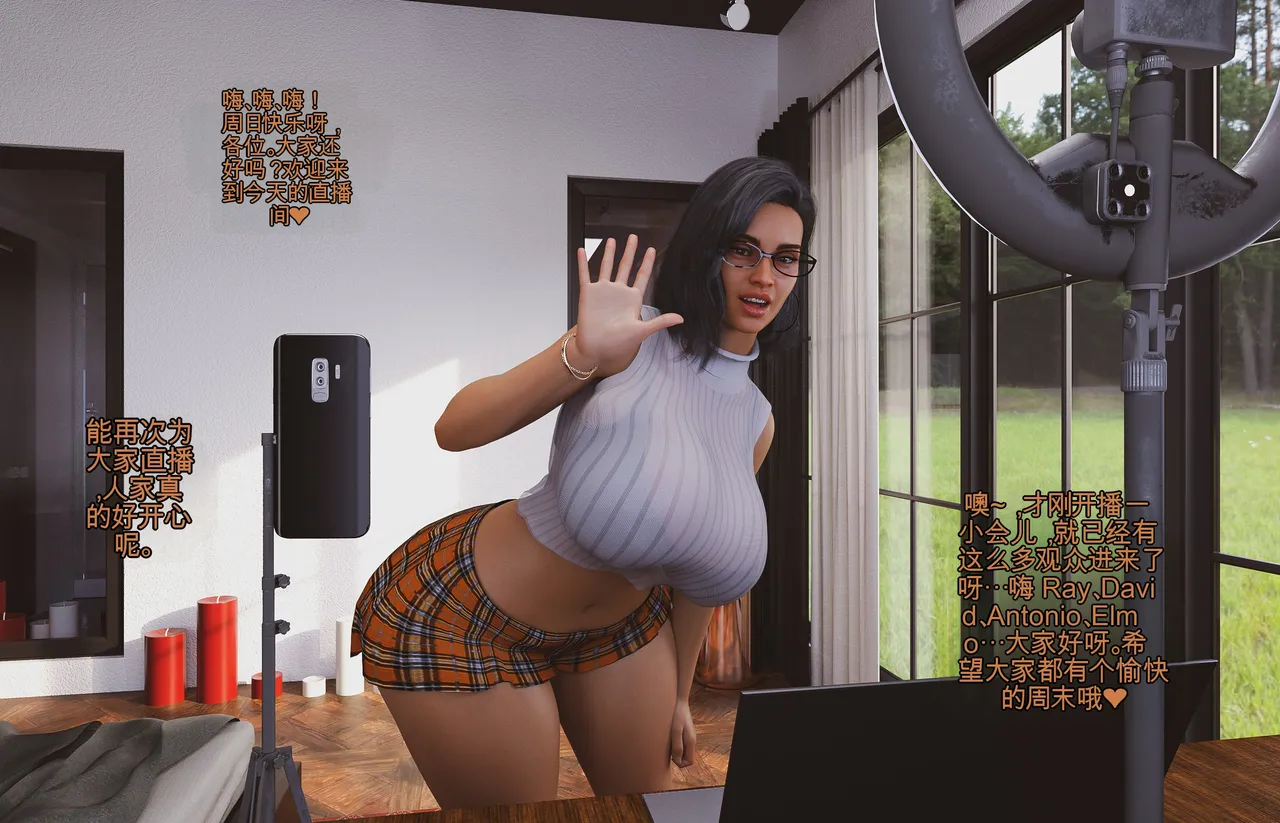 [DirDr] Milf on Stream #1(chinese) 图片编号 1