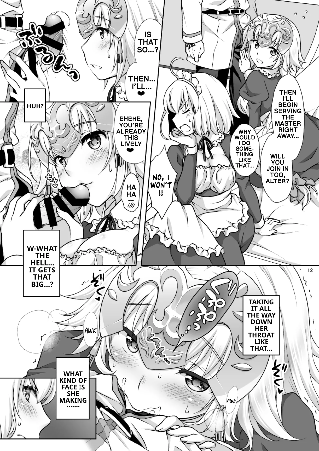 [Marimoya (Mori Marimo)] Chaldea Girls Collection W Jeanne Maid de Gohoushi | Chaldea Girls Collection double Jeanne serving as maids (Fate/Grand Order) [English] [Digital] 11eme image