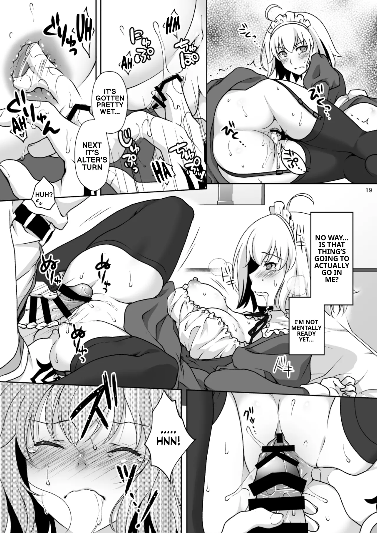 [Marimoya (Mori Marimo)] Chaldea Girls Collection W Jeanne Maid de Gohoushi | Chaldea Girls Collection double Jeanne serving as maids (Fate/Grand Order) [English] [Digital] 18eme image