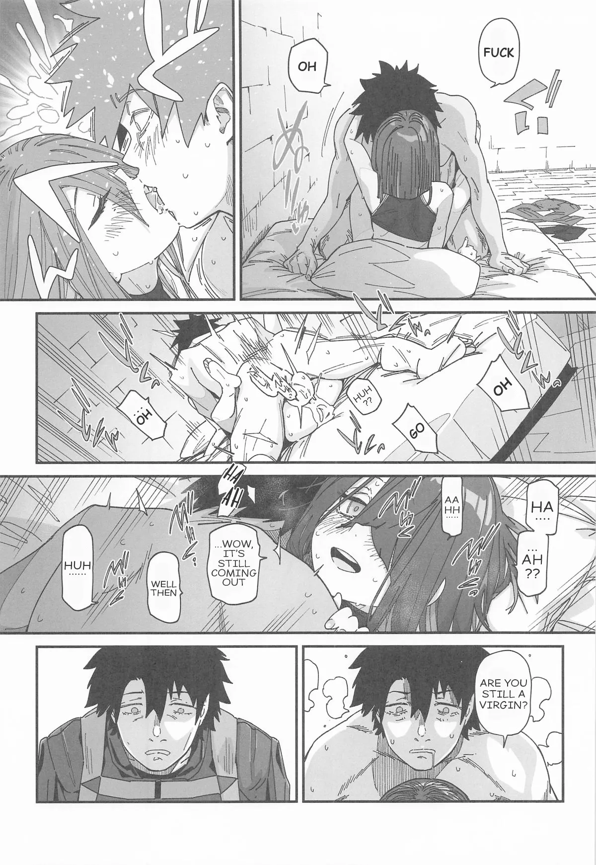 (C107) [Sarpaccio (Waira)] Xufu-chan no Karada nanka Kyoumi Naiyai!! in Traum | I'm not interested in Xu Fu's body, I’m telling you!! In Traum (Fate/Grand Order) [English] numero di immagine  9