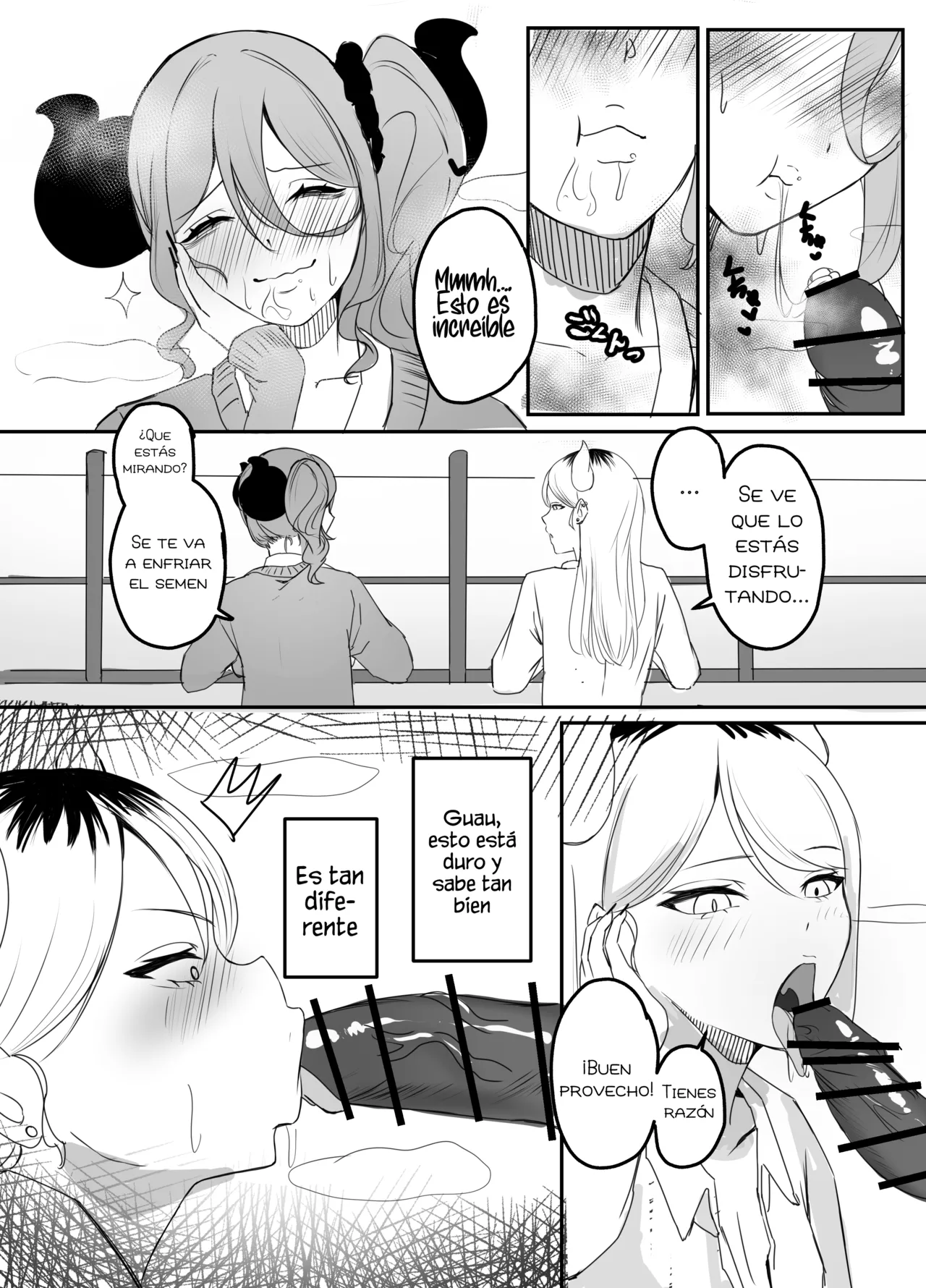 [Futomomo Daimaou] Gal Mashimashi Chinpo Katame Semen Oome!｜¡Gyaru Extra Cargada, Pene Bien Duro y Mucho Semen! [Spanish] [Blacklabel Scan] [Digital] image number 10