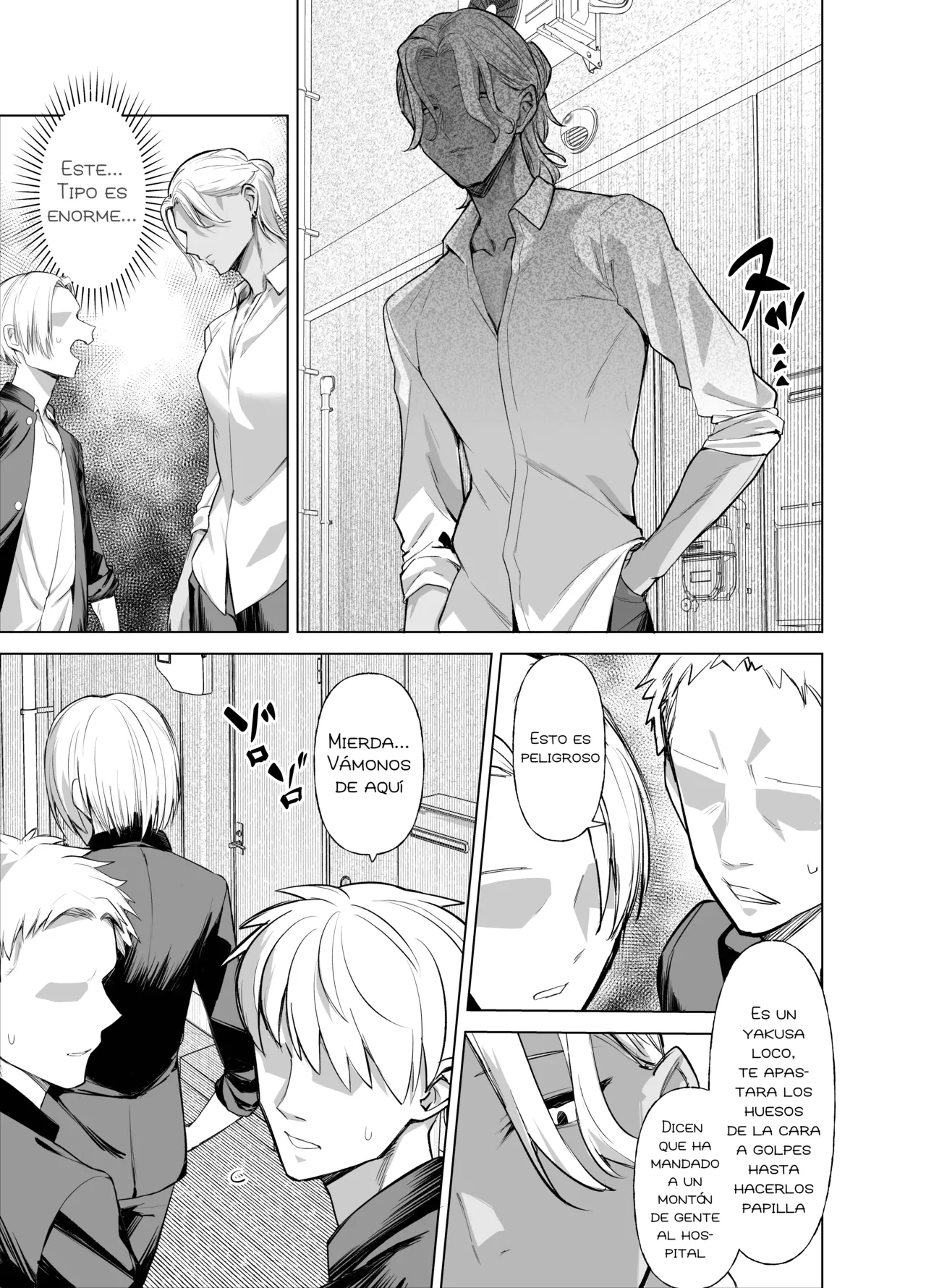 [Imokenpi Kinenbi] Uso TS ~Shinjiteita Shinyuu ga Boku no Doutei o Nerau Dosukebe Inma datta Hanashi~｜Mentira TS ~La Historia De Cómo Mi Mejor Amigo, En Quien Confiaba, Resultó Ser Una Súcubo~ [Spanish] [Blacklabel Scan] image number 5