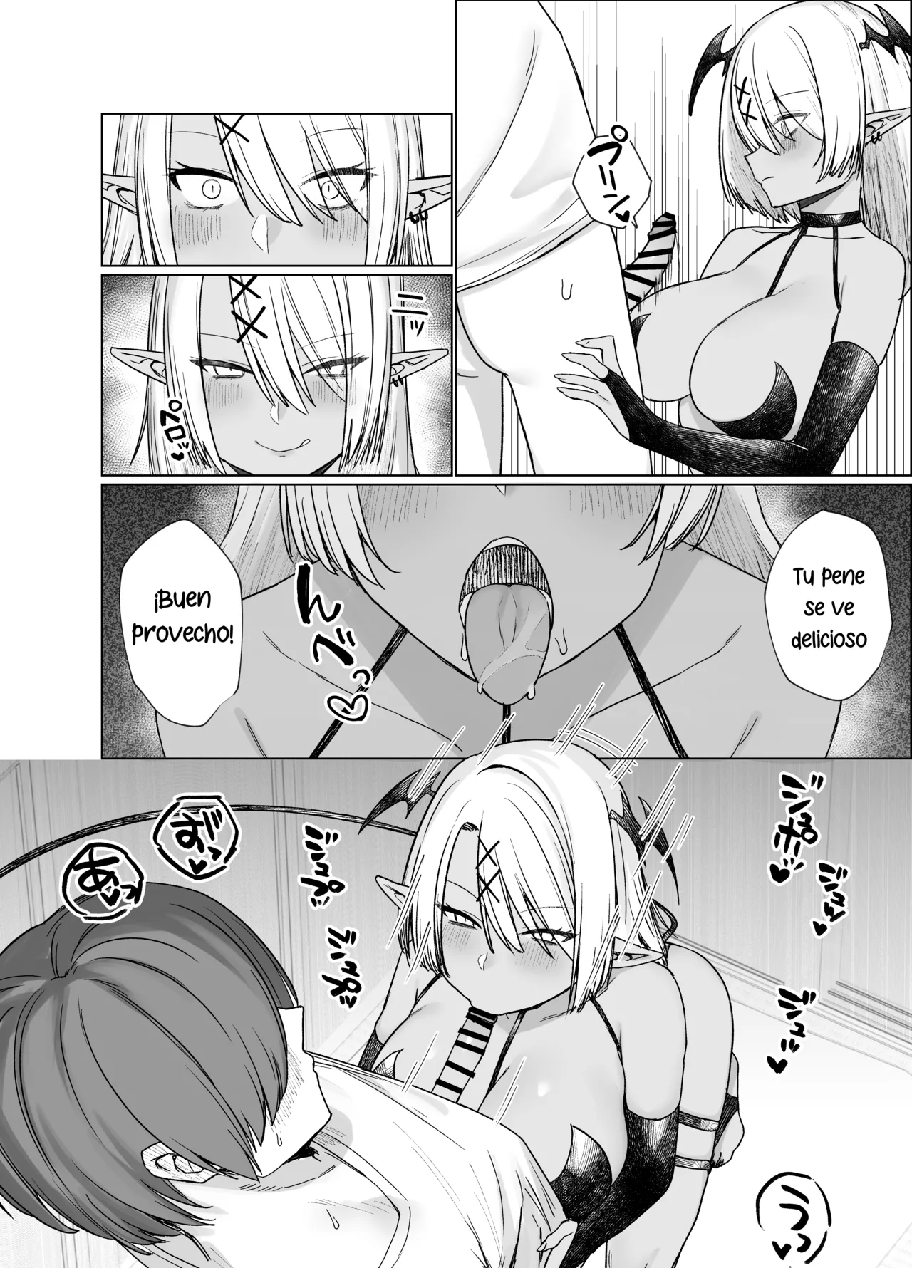 [Imokenpi Kinenbi] Uso TS ~Shinjiteita Shinyuu ga Boku no Doutei o Nerau Dosukebe Inma datta Hanashi~｜Mentira TS ~La Historia De Cómo Mi Mejor Amigo, En Quien Confiaba, Resultó Ser Una Súcubo~ [Spanish] [Blacklabel Scan] image number 18