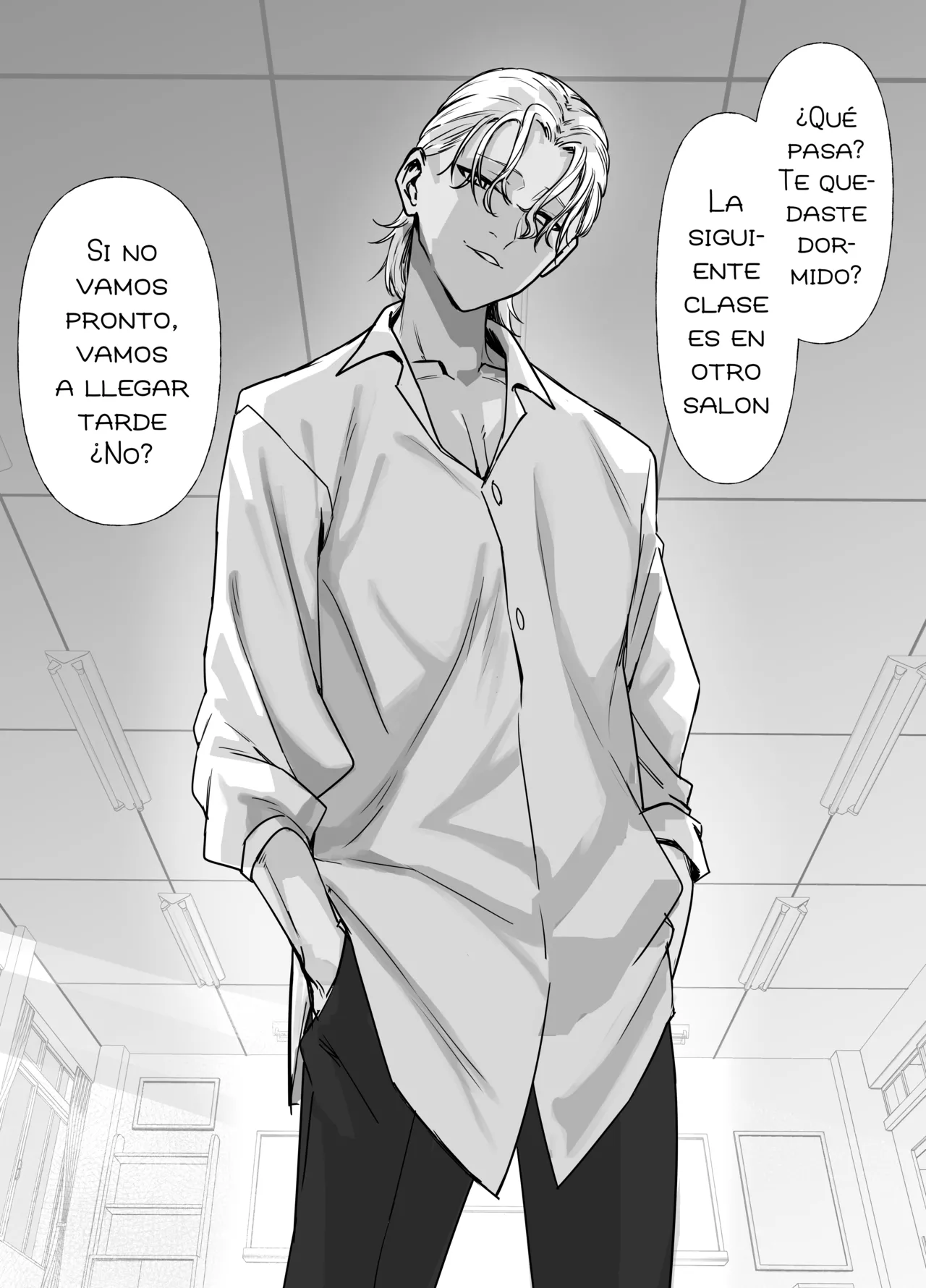 [Imokenpi Kinenbi] Uso TS ~Shinjiteita Shinyuu ga Boku no Doutei o Nerau Dosukebe Inma datta Hanashi~｜Mentira TS ~La Historia De Cómo Mi Mejor Amigo, En Quien Confiaba, Resultó Ser Una Súcubo~ [Spanish] [Blacklabel Scan] image number 36