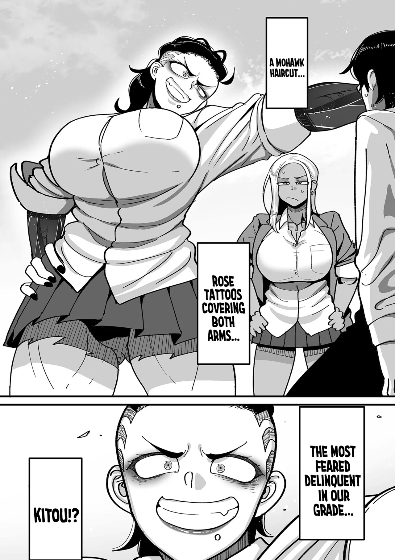 [Yamamoto Zenzen] School Prostitution Journal (Comix) - Chapter 4: The Most Feared Delinquent, Kitou [English] [SS22] imagen número 12