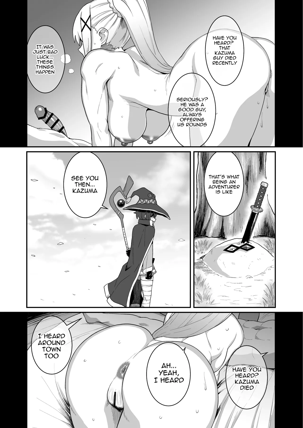 [ParadiseGom (Gorgonzola)] Ah Nante Subarashii Sekai | Ah, What A Wonderful World (Kono Subarashii Sekai ni Syukufuku o!) [English] {Doujins.com} [Digital] изображение № 42