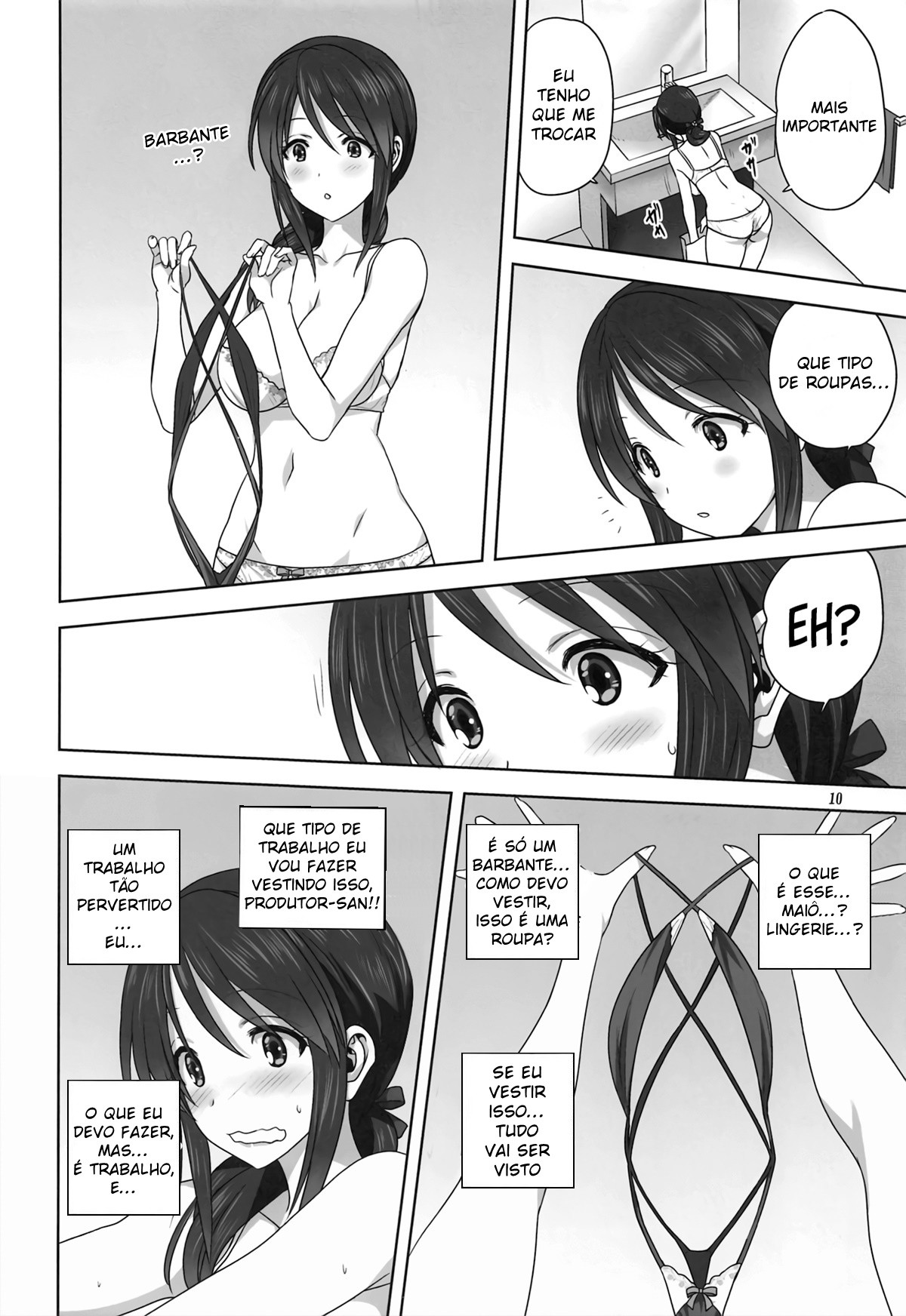 [Mitarashi Club (Mitarashi Kousei)] Miyu to P no Oshigoto | O Trabalho da Miyu e do P (THE IDOLM@STER CINDERELLA GIRLS) [Portuguese-BR] [DiegoVPR] imagen número 9