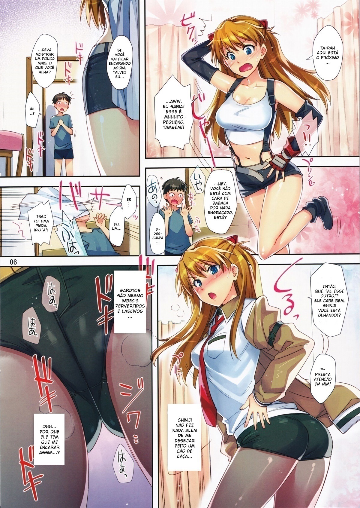 (C80) [ReDrop (Miyamoto Smoke, Otsumami)] Asuka Route (Neon Genesis Evangelion) [Portuguese-BR] [Mundo Hentai] image number 6