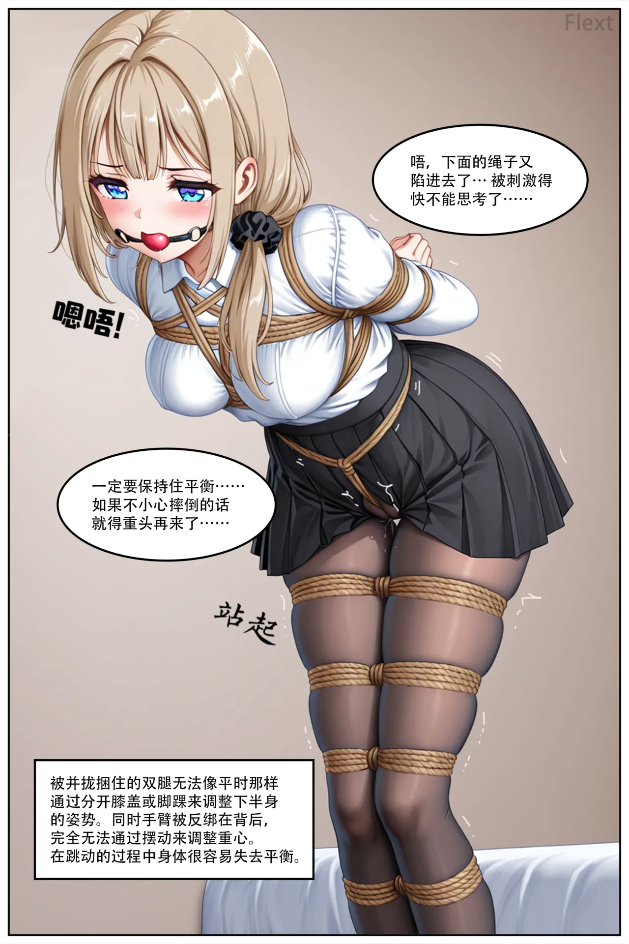 [Flext] 坠入绳欲 Chapter 1 [Chinese] [AI generated] 画像番号 11