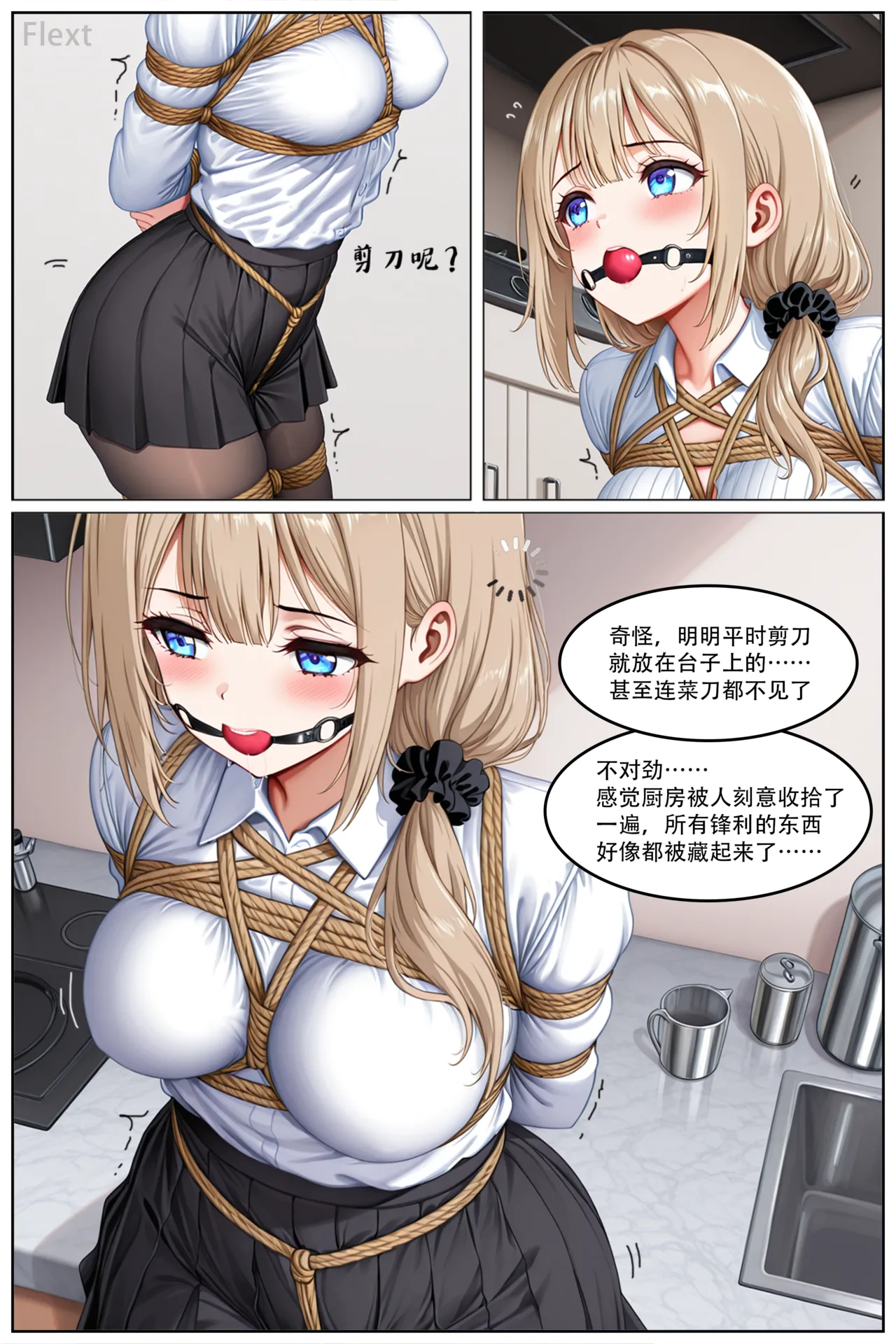 [Flext] 坠入绳欲 Chapter 1 [Chinese] [AI generated] 画像番号 21