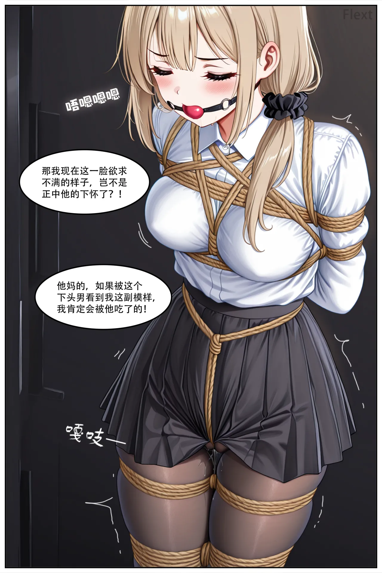 [Flext] 坠入绳欲 Chapter 1 [Chinese] [AI generated] 画像番号 25