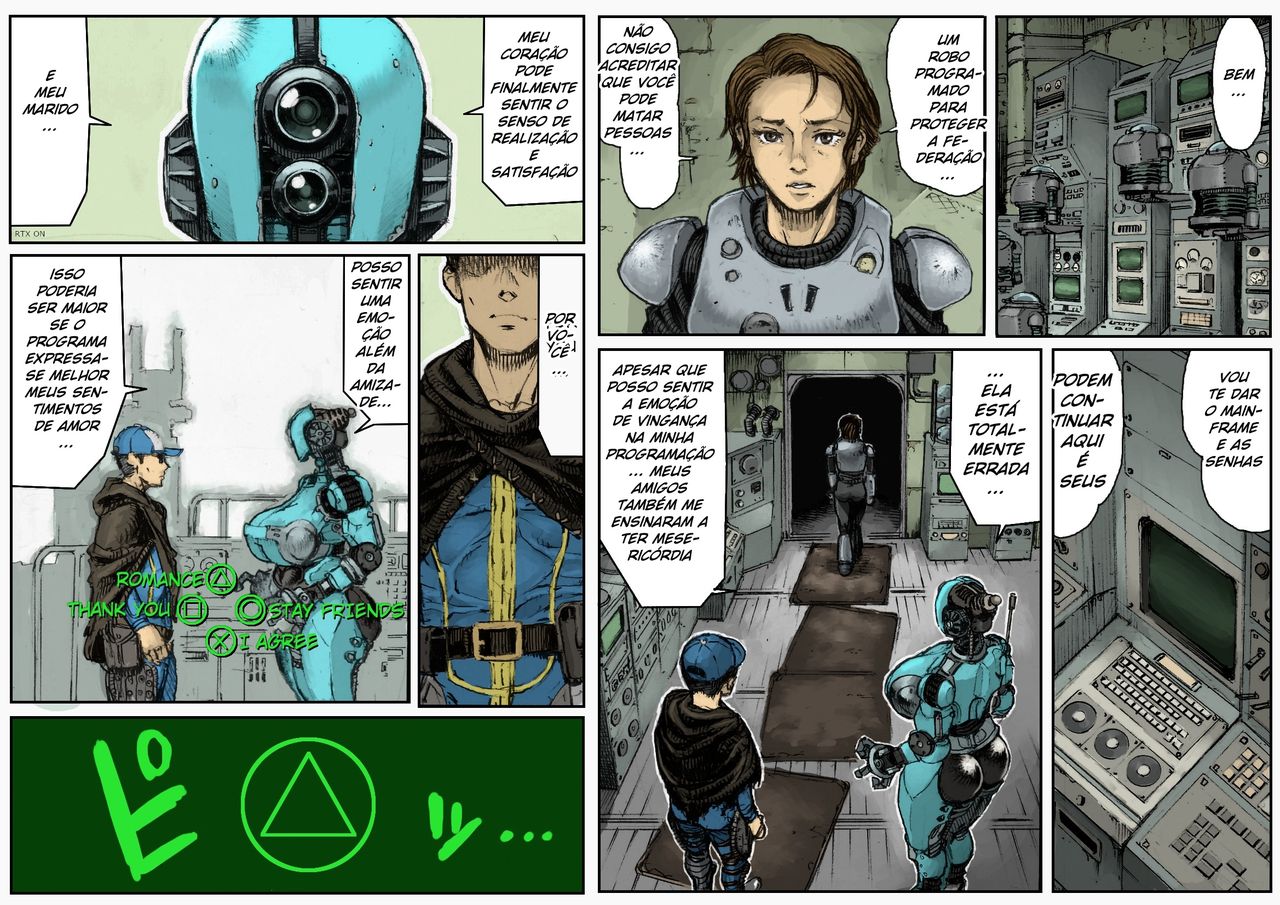 [Double Deck Seisakujo (Double Deck)] MECHANICAL TEMPTS (Fallout 4) [Portuguese-BR][Colorized] [Decensored] 画像番号 10