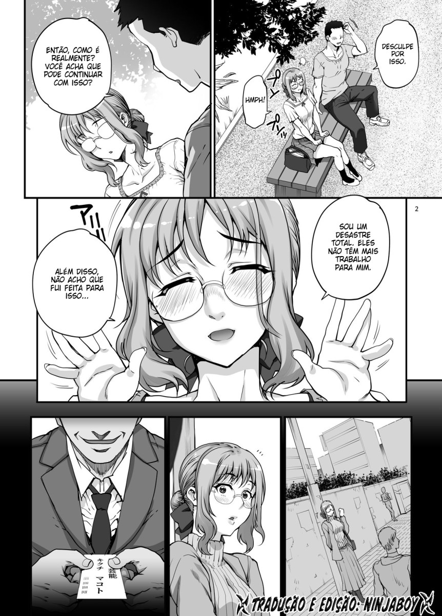 [Magono-Tei (Carn)] Kareshi ni Naisho de AV... Dechaimashita. [Portuguese-BR] [Digital] 图片编号 3