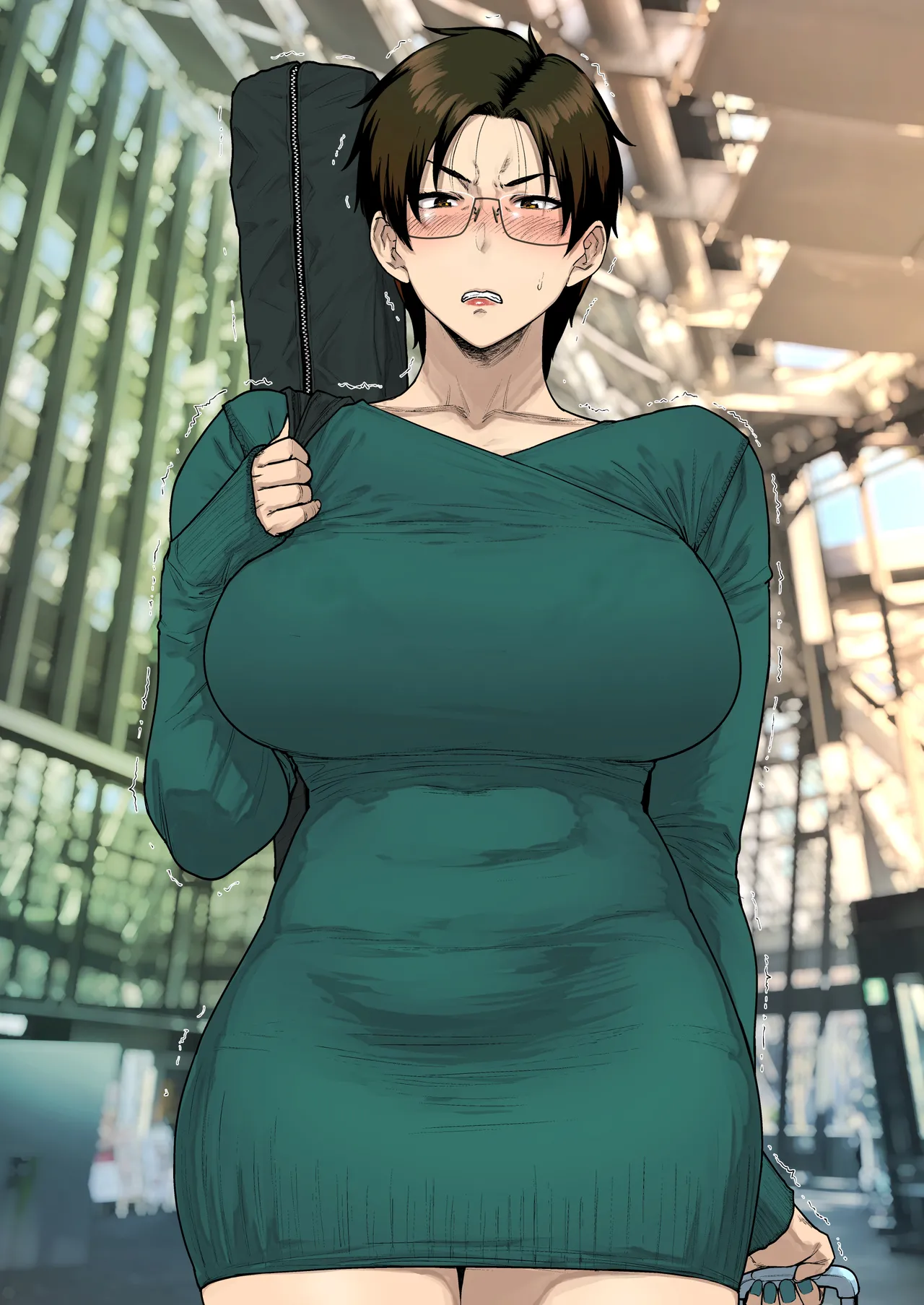 [越山弱衰] 売り子に来たのはおばさんでした 图片编号 13