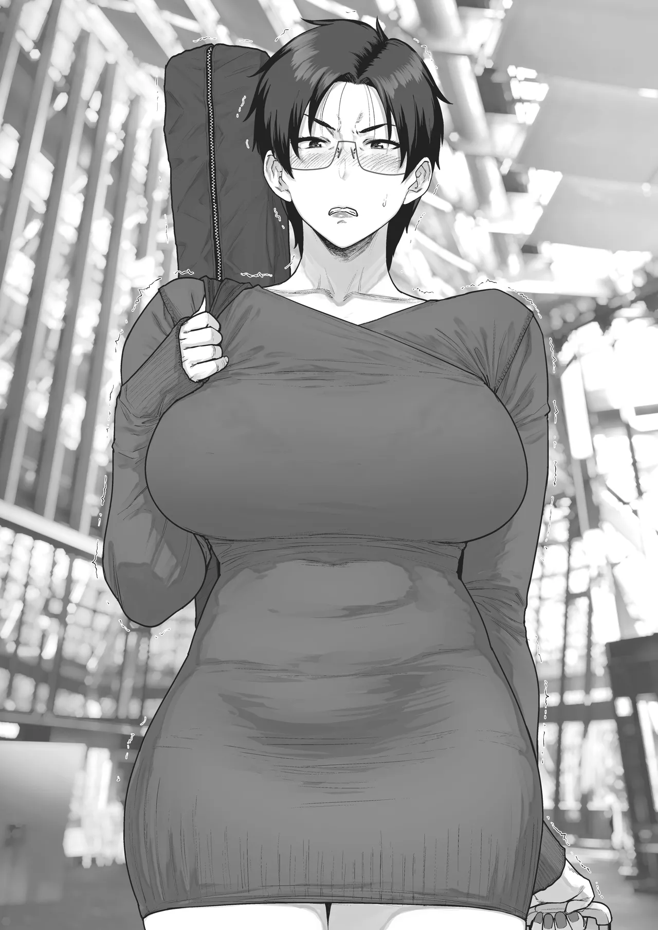 [越山弱衰] 売り子に来たのはおばさんでした 图片编号 14