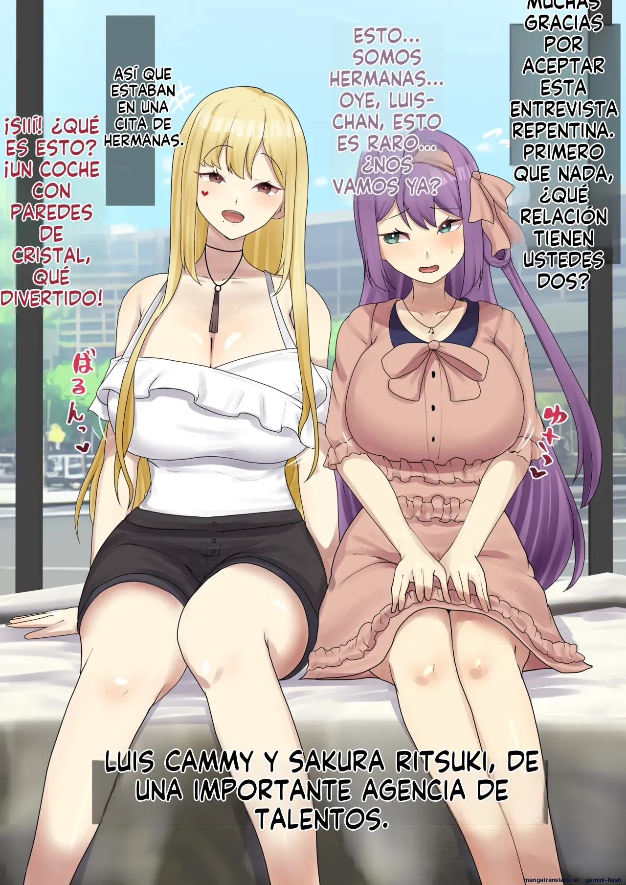 Bijin shimai de majikkumira-go ni shutsuen… (Spanish) MTL image number 1