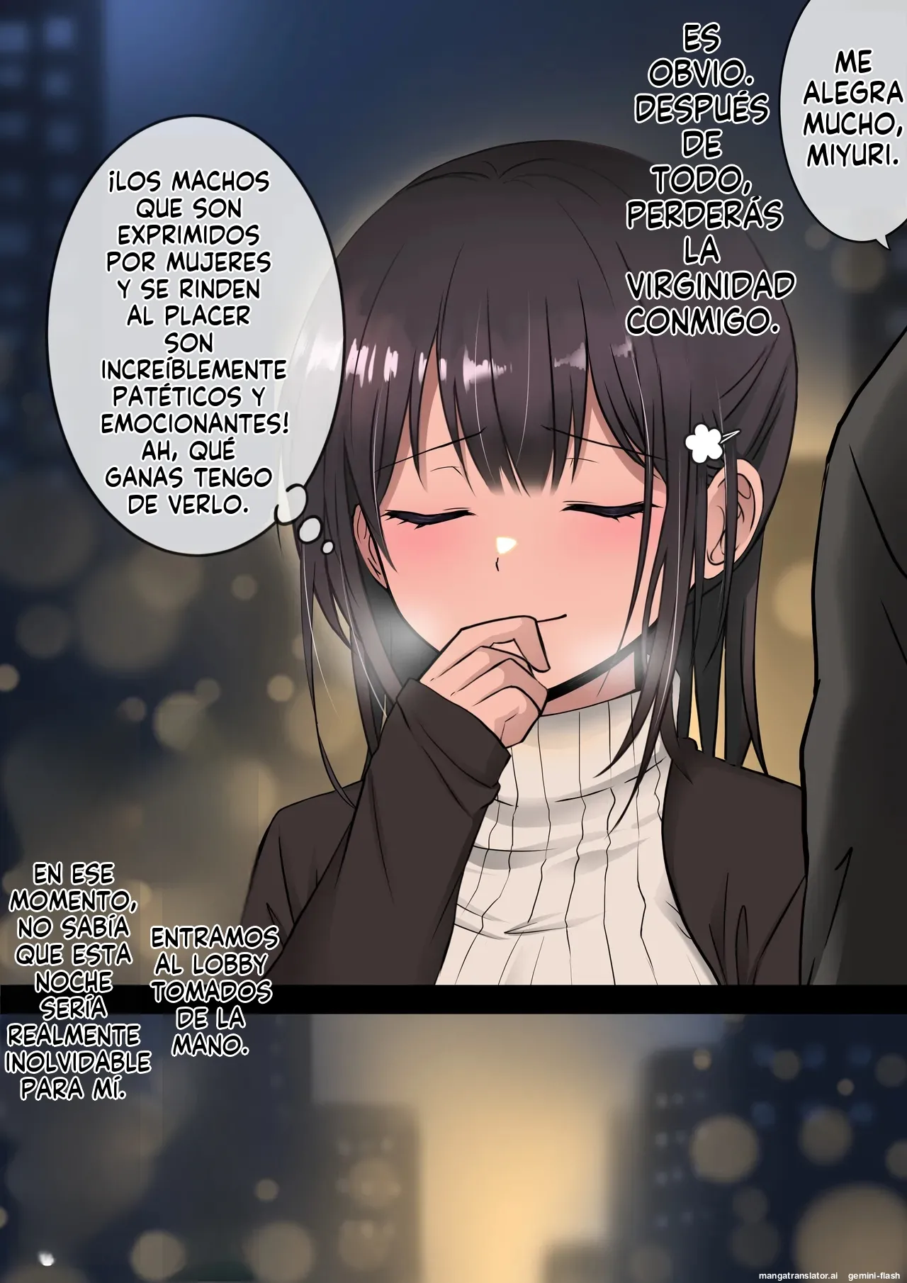 Doutei Daisuki Jogakusei-chan, Zetsurin Doutei ni Haiboku suru (Spanish) MTL image number 7