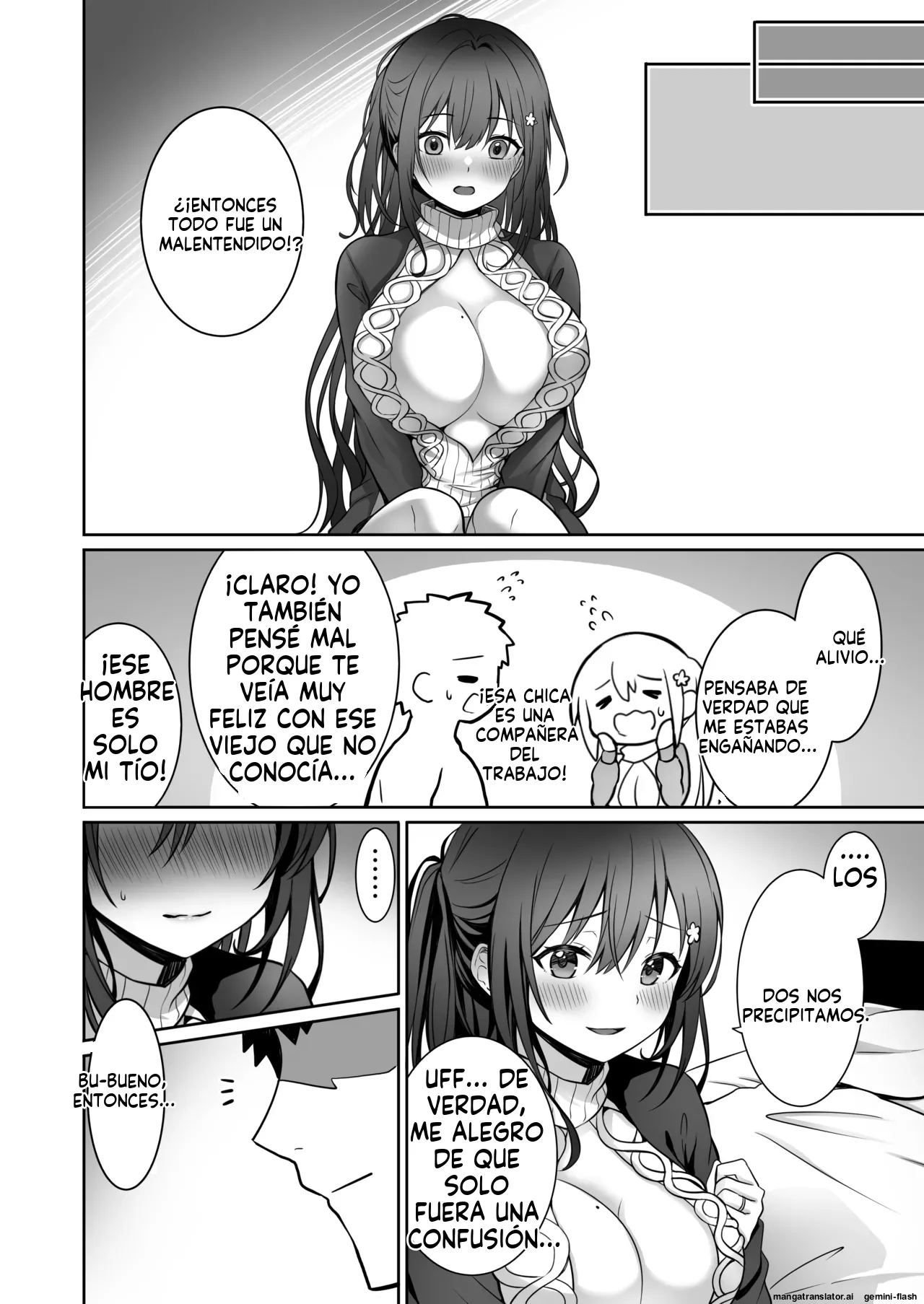 Doutei Daisuki Jogakusei-chan, Zetsurin Doutei ni Haiboku suru -Second Memory- (Spanish) MTL 37eme image