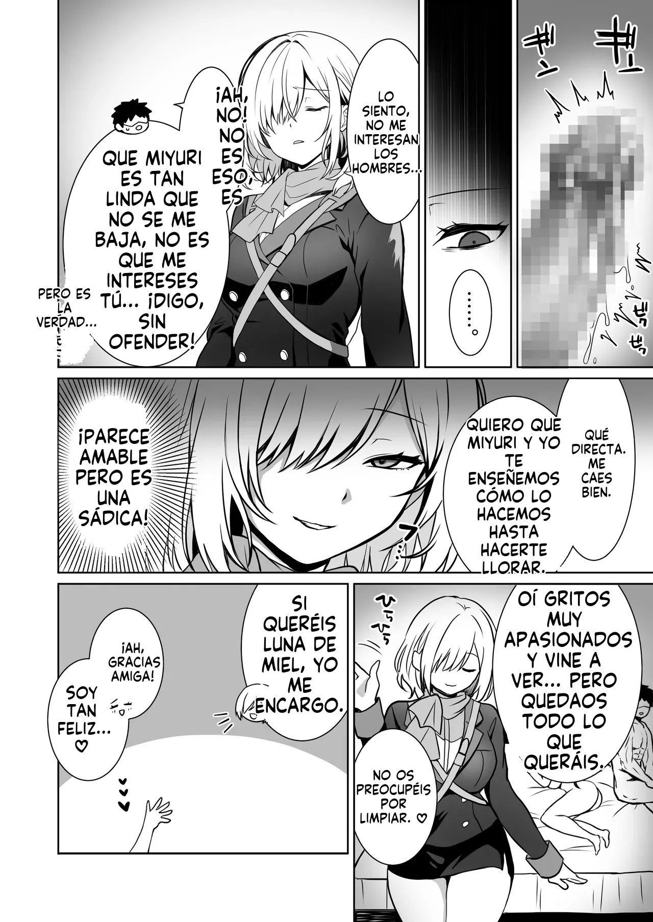 Doutei Daisuki Jogakusei-chan, Zetsurin Doutei ni Haiboku suru -Third Time is Fate- (Spanish) MTL 59eme image