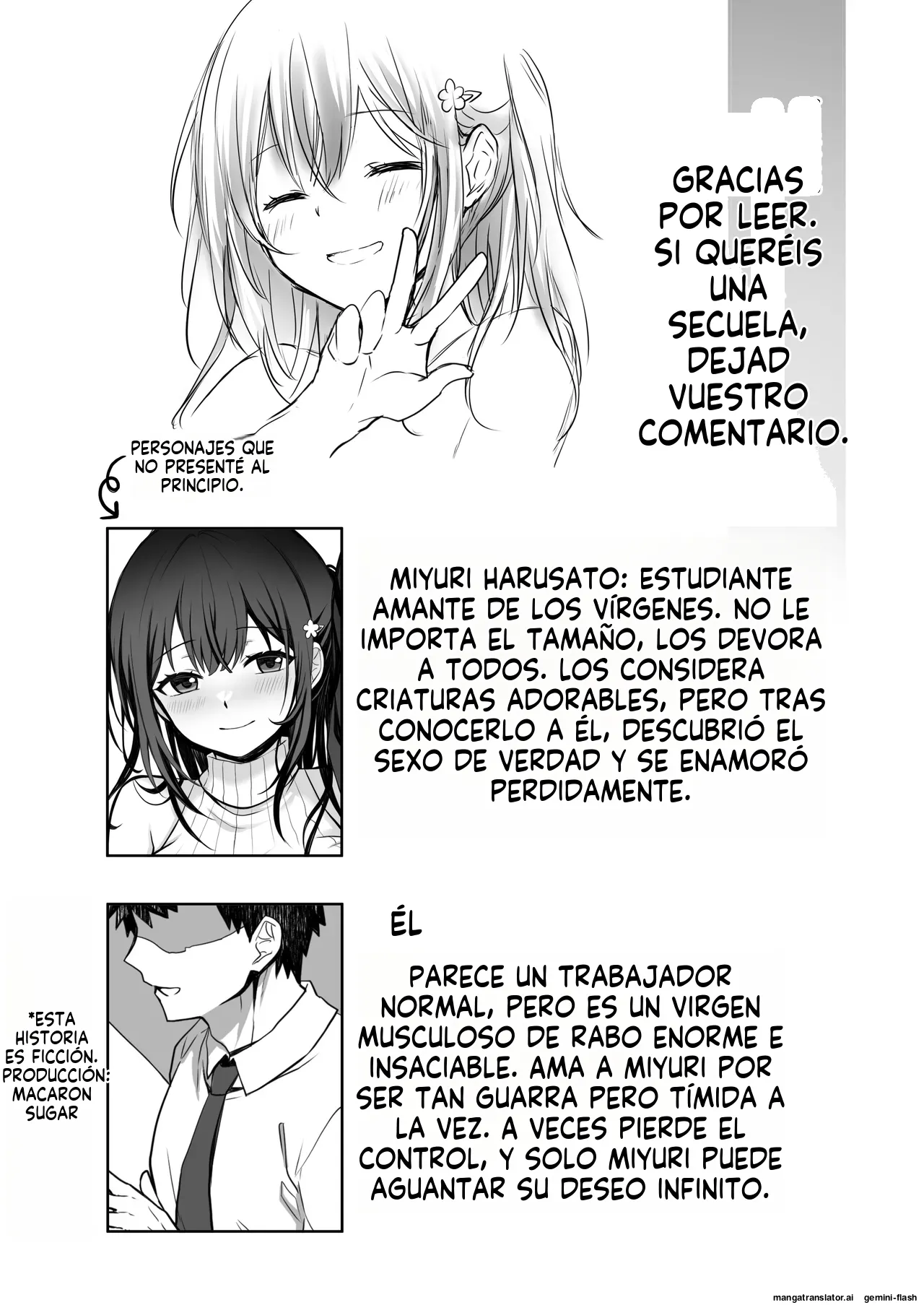 Doutei Daisuki Jogakusei-chan, Zetsurin Doutei ni Haiboku suru -Third Time is Fate- (Spanish) MTL 62eme image