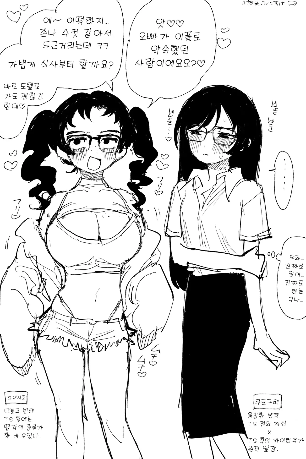 남자 오타쿠 TSF 백합 BL 곱빼기 图片编号 9