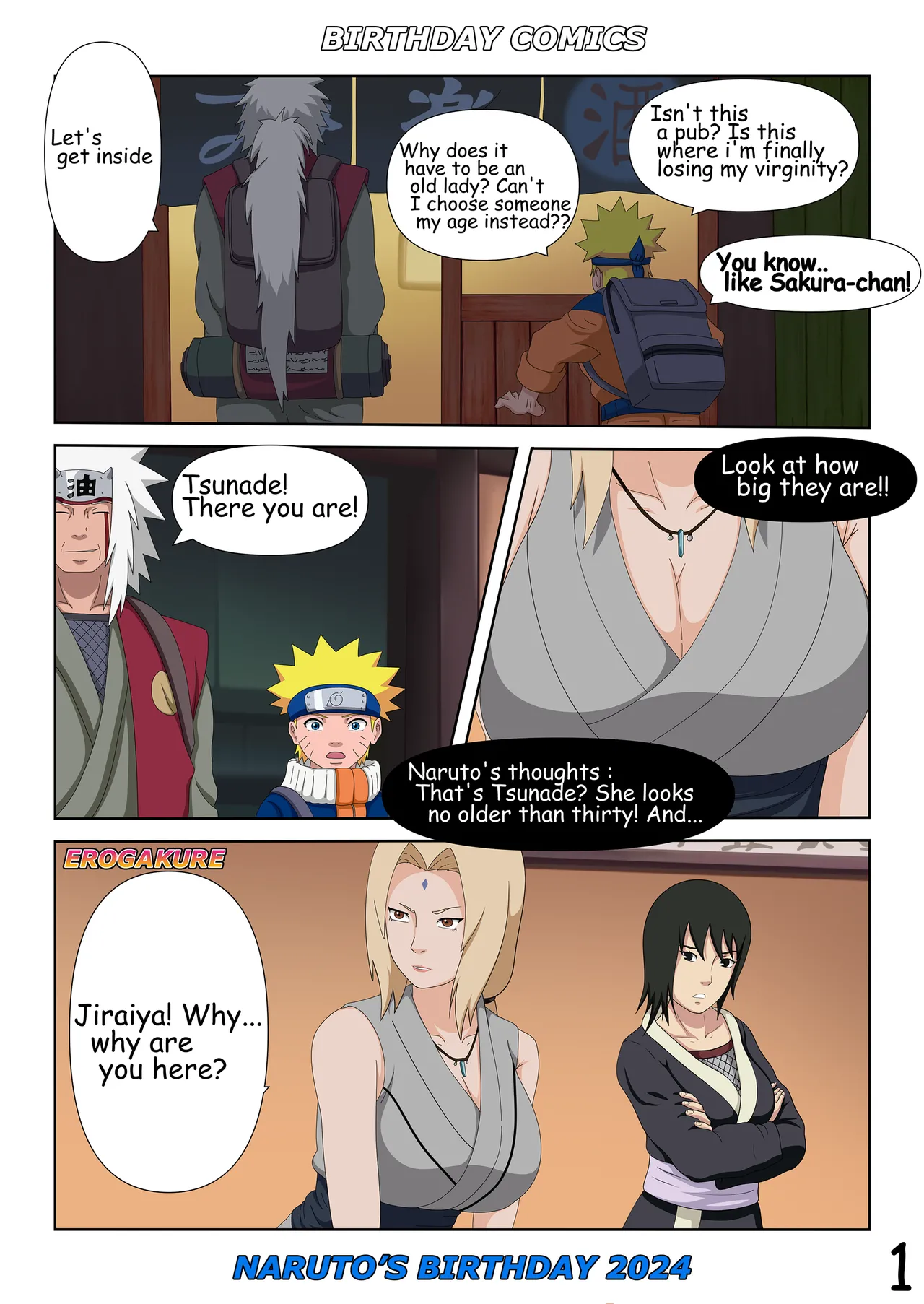 Naruto's Birthday Comic 2024 [7/7] by Erogakure image number 1