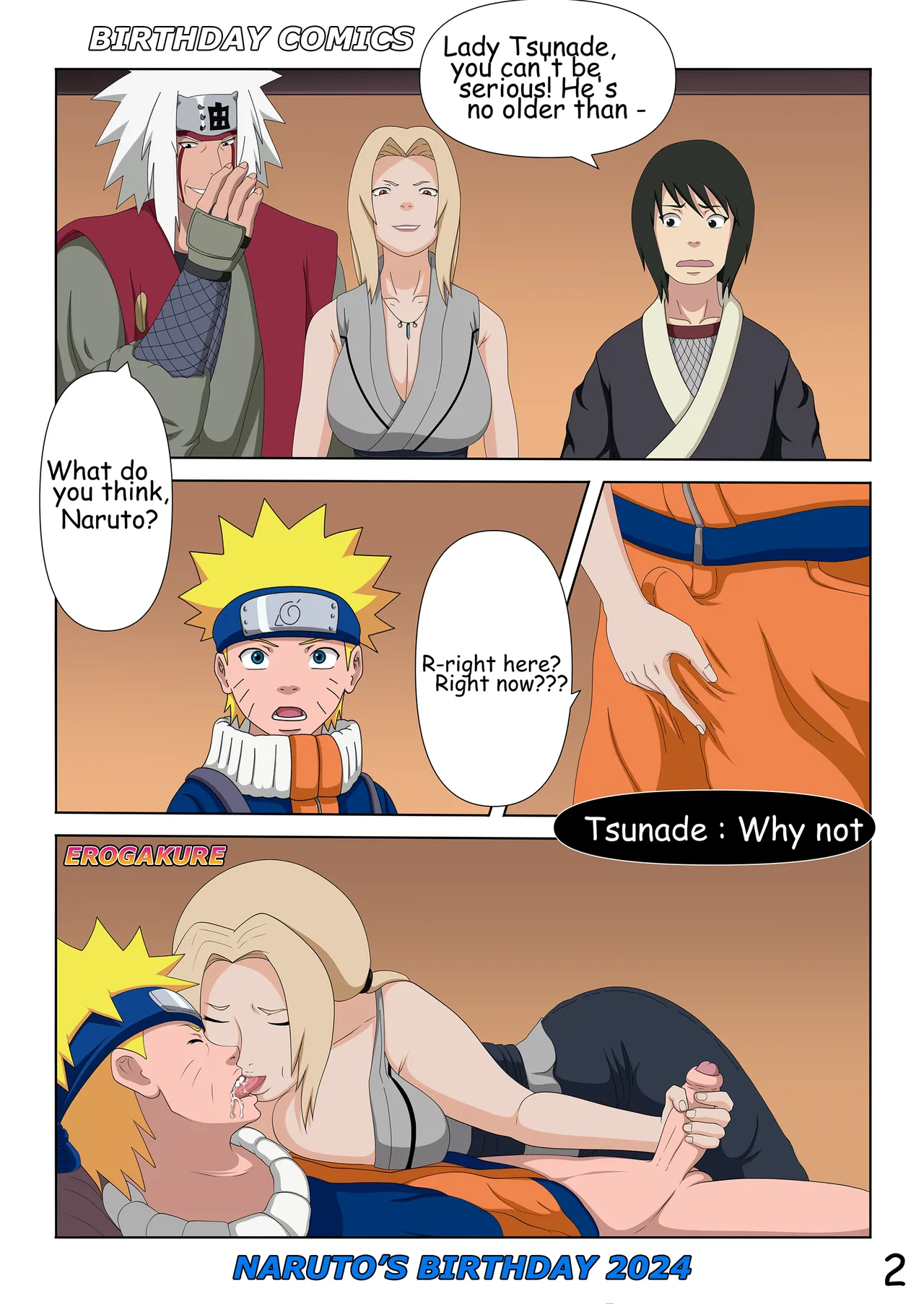 Naruto's Birthday Comic 2024 [7/7] by Erogakure image number 2