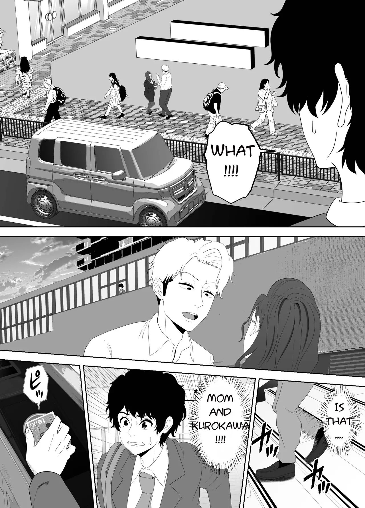 [Studio Macaron (Moeyama P-Man)] Houkago ni Ochita Haha - SmaPho ni Nokosareta Kiroku  | Fallen mother after school [Engslish] [toidaden] imagen número 17