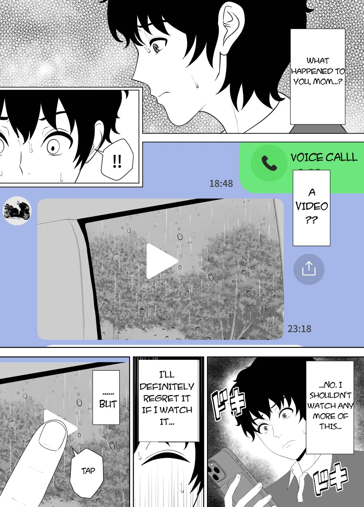 [Studio Macaron (Moeyama P-Man)] Houkago ni Ochita Haha - SmaPho ni Nokosareta Kiroku  | Fallen mother after school [Engslish] [toidaden] imagen número 51