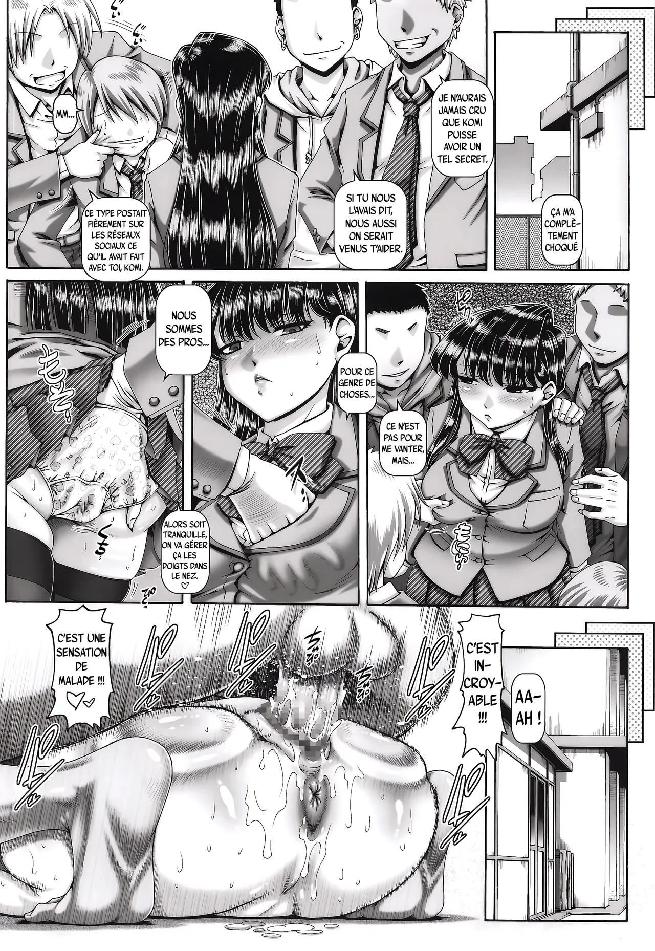 (C99) [Daihonei (TYPE.90)] EMPIRE HARD CORE 2021 WINTER (Komi-san wa Komyushou Desu.) [french] 이미지 번호 9