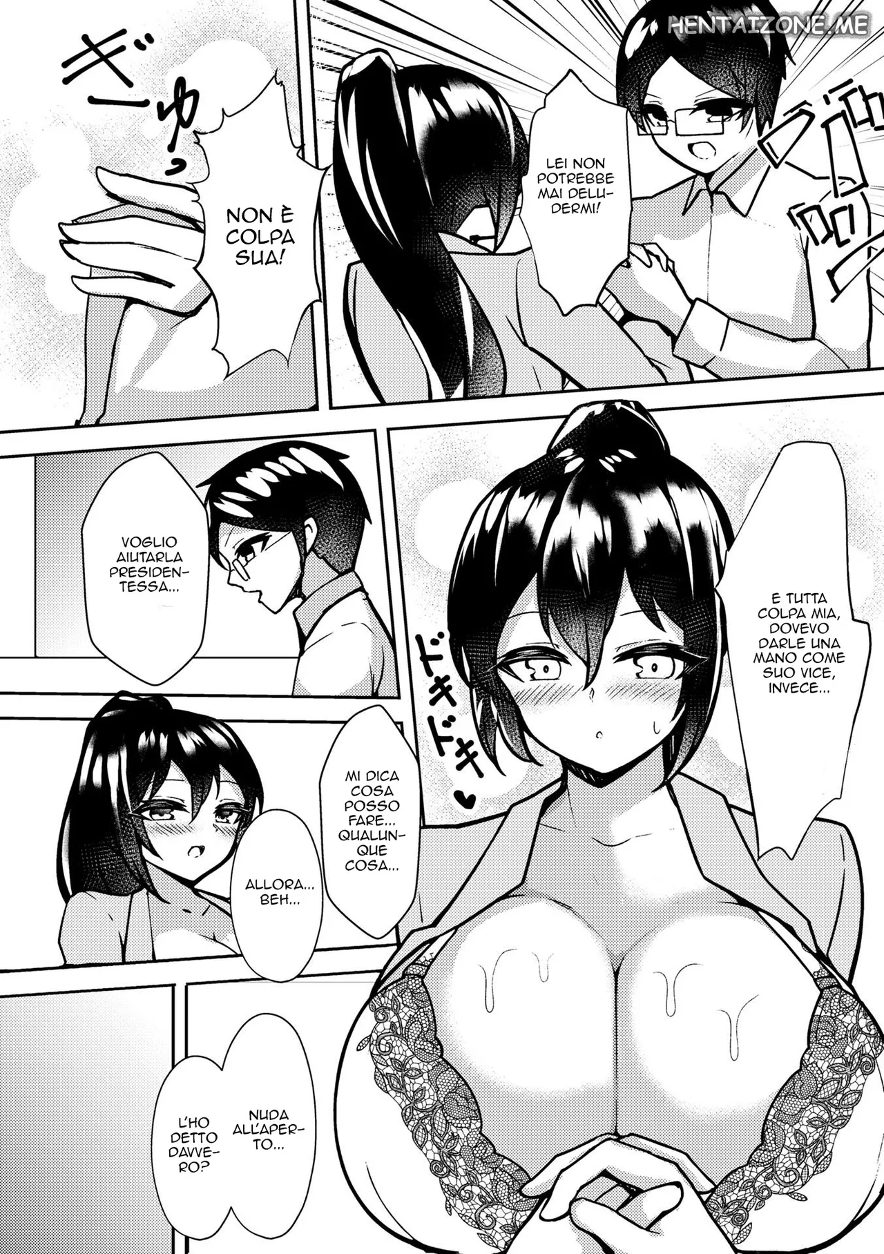 [Tiamat] Roshutsu Sei cóng Kaichō No Takamine San | La Presidentessa Perfetta Nasconde un Segreto Piccante (Masyo Ecole Vol.10) [Italian] 图片编号 6