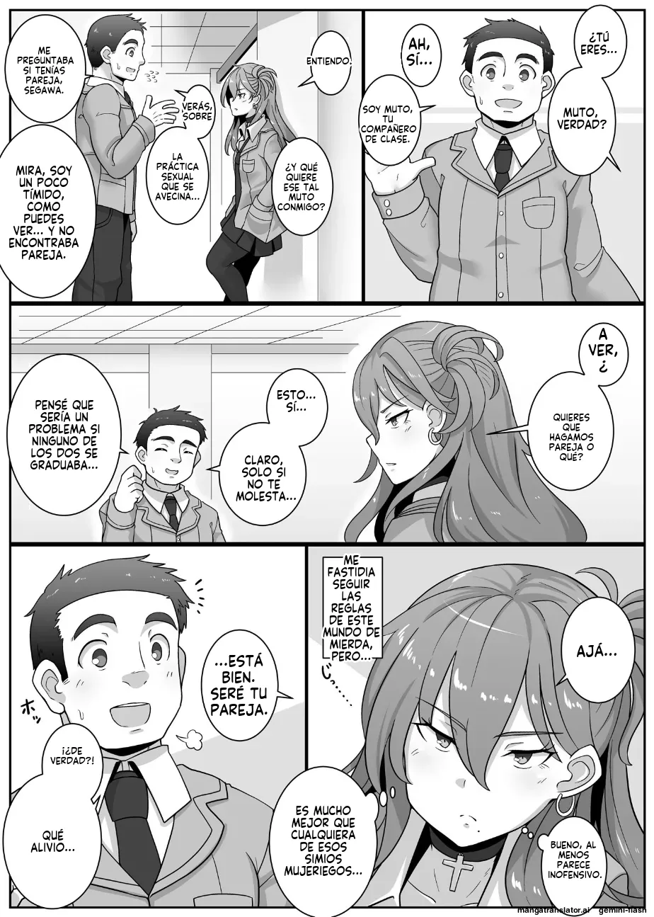 [Mukibutsu Heart (ryuun)] Ninshin Gimu Kyouiku ~Danjo Kousai to Kozukuri ga Gimuzukerareta Jidai [Spanish] [MTL] [Digital] image number 4