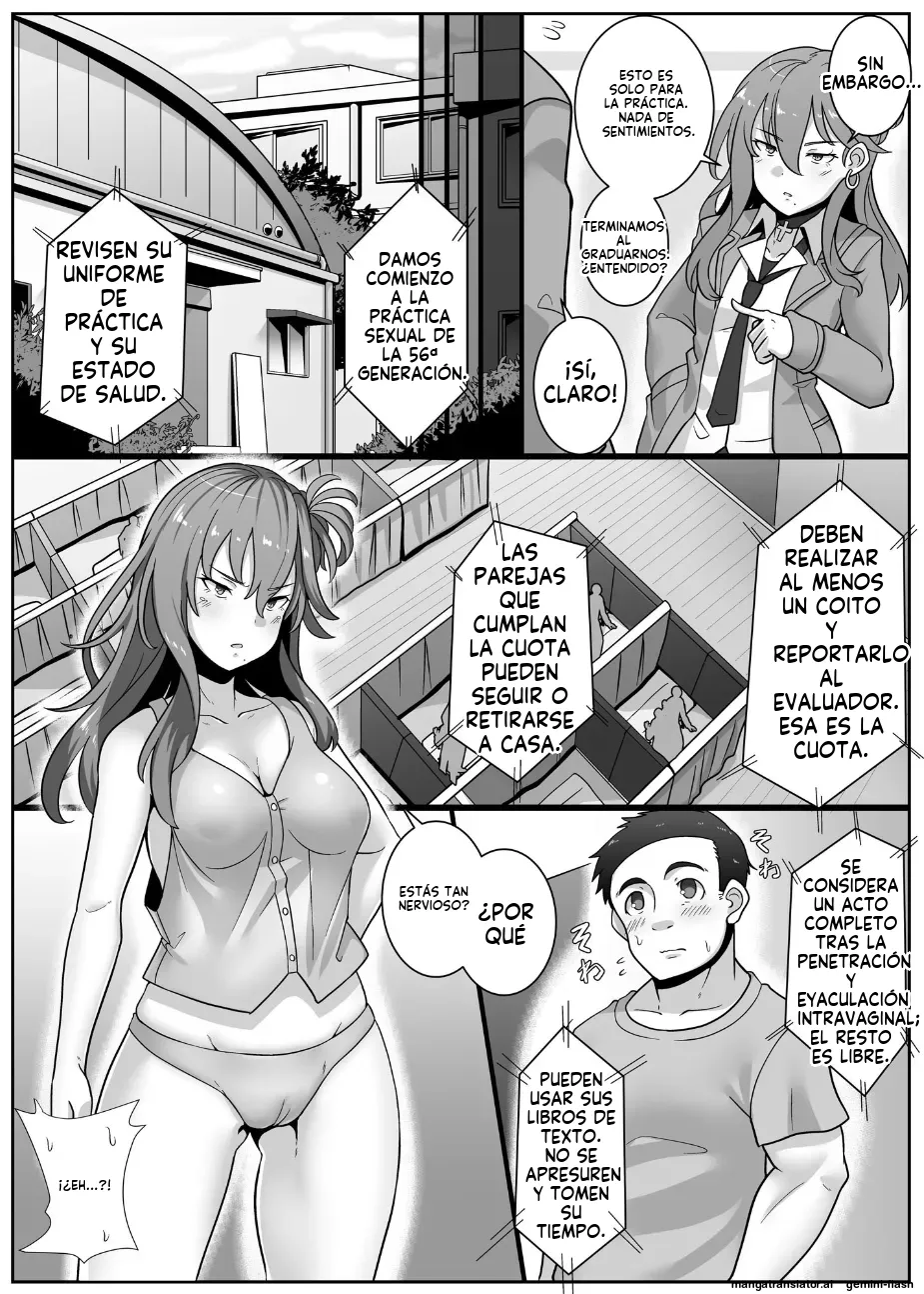 [Mukibutsu Heart (ryuun)] Ninshin Gimu Kyouiku ~Danjo Kousai to Kozukuri ga Gimuzukerareta Jidai [Spanish] [MTL] [Digital] image number 5