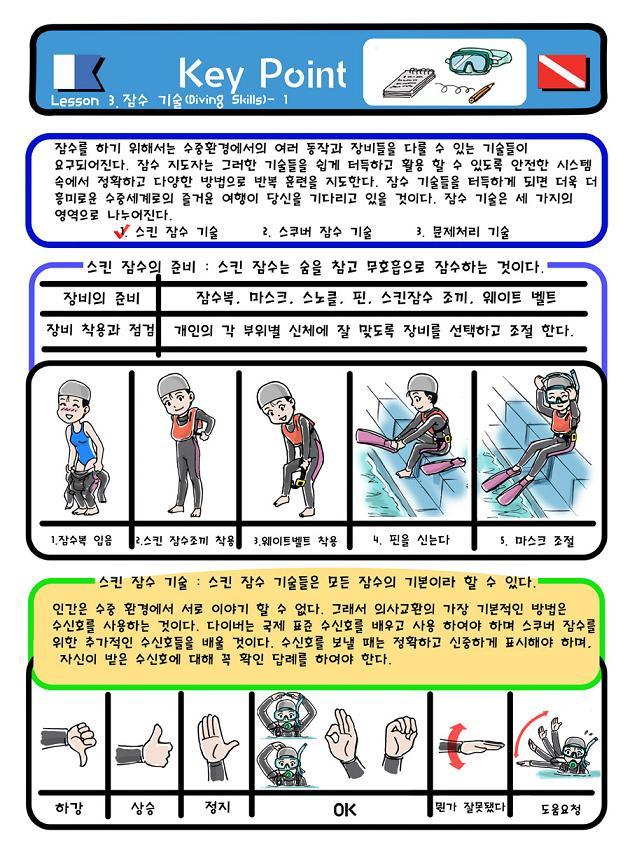 제니와 은지의 스쿠버 다이빙 배우기 이미지 번호 29
