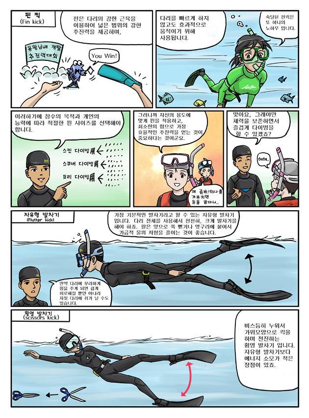 제니와 은지의 스쿠버 다이빙 배우기 이미지 번호 35